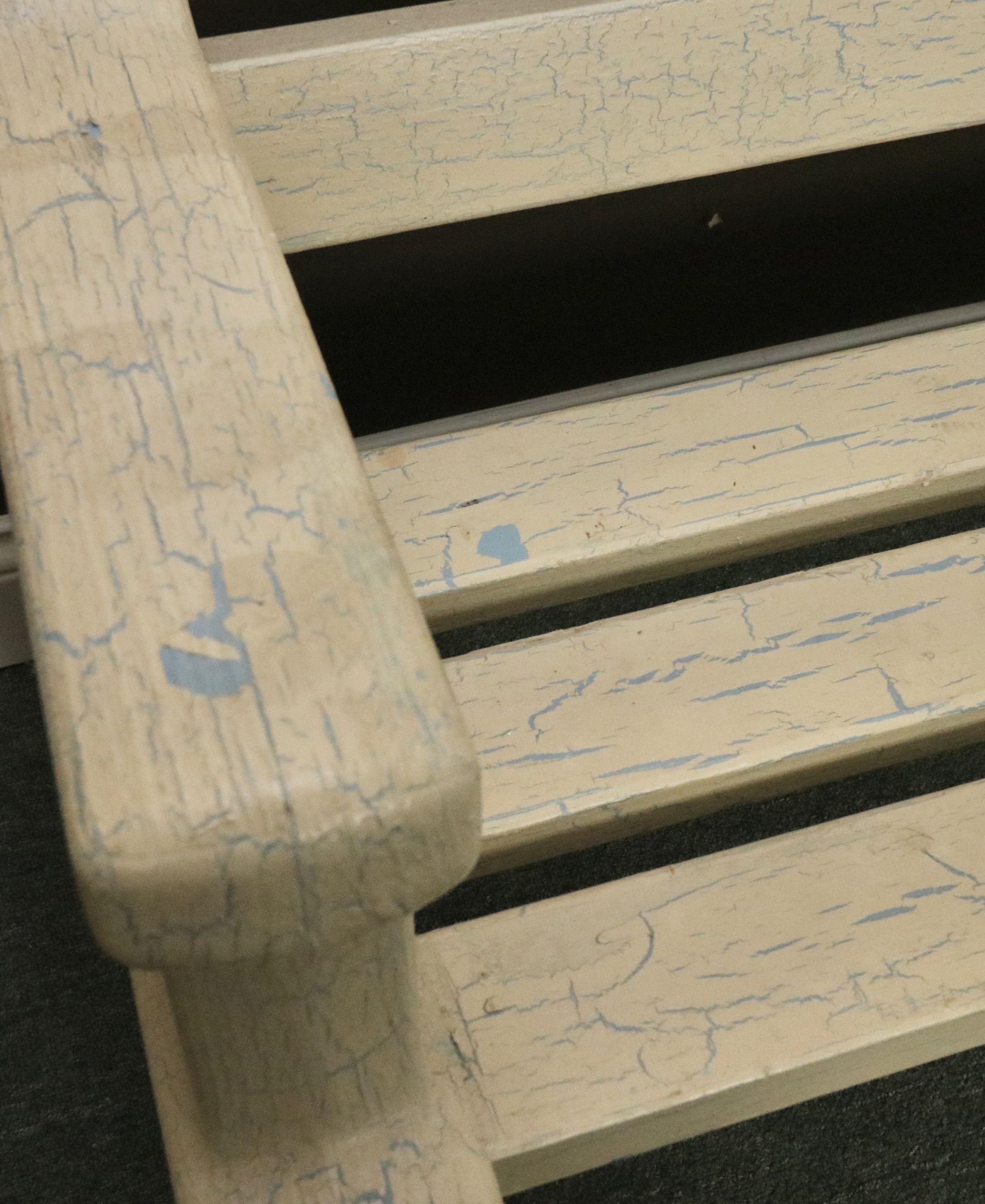 Faux-Painted Composite Bench