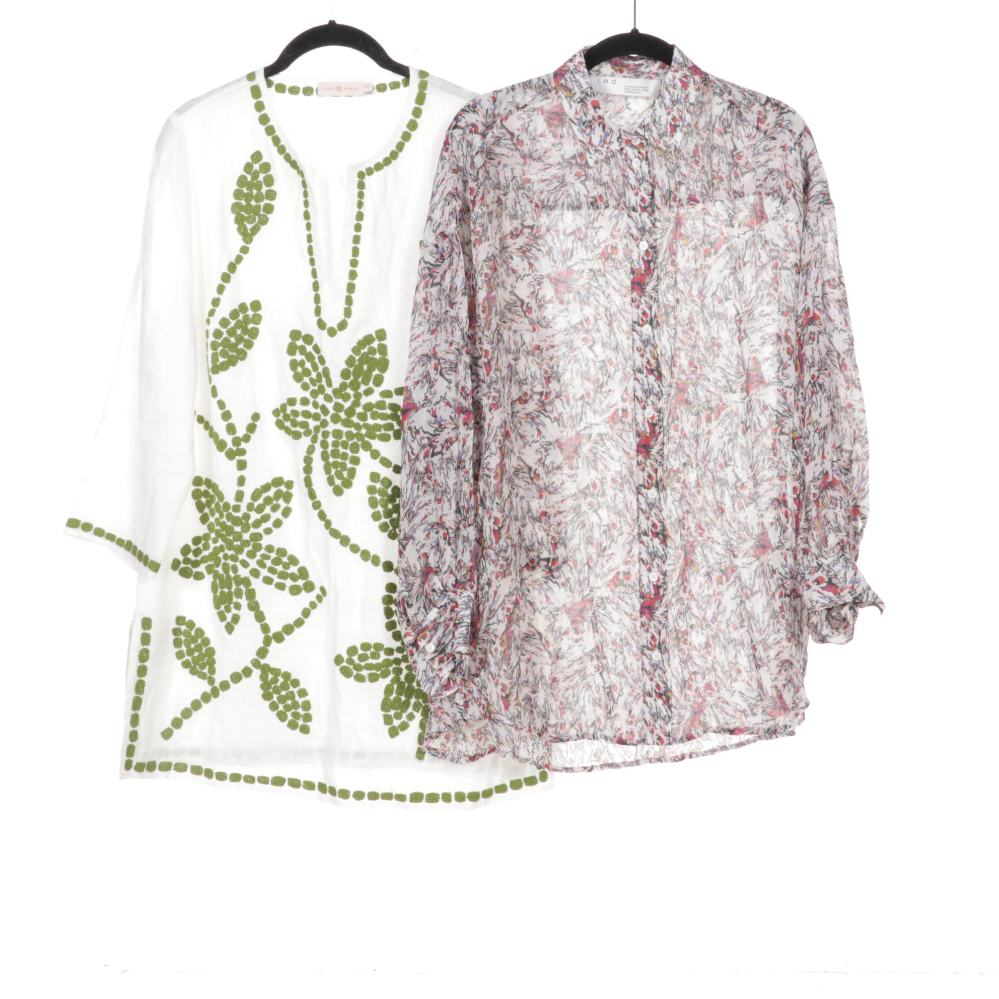 Tory Burch, Salvatore Ferragamo, Hale Bob, and Iro Separates