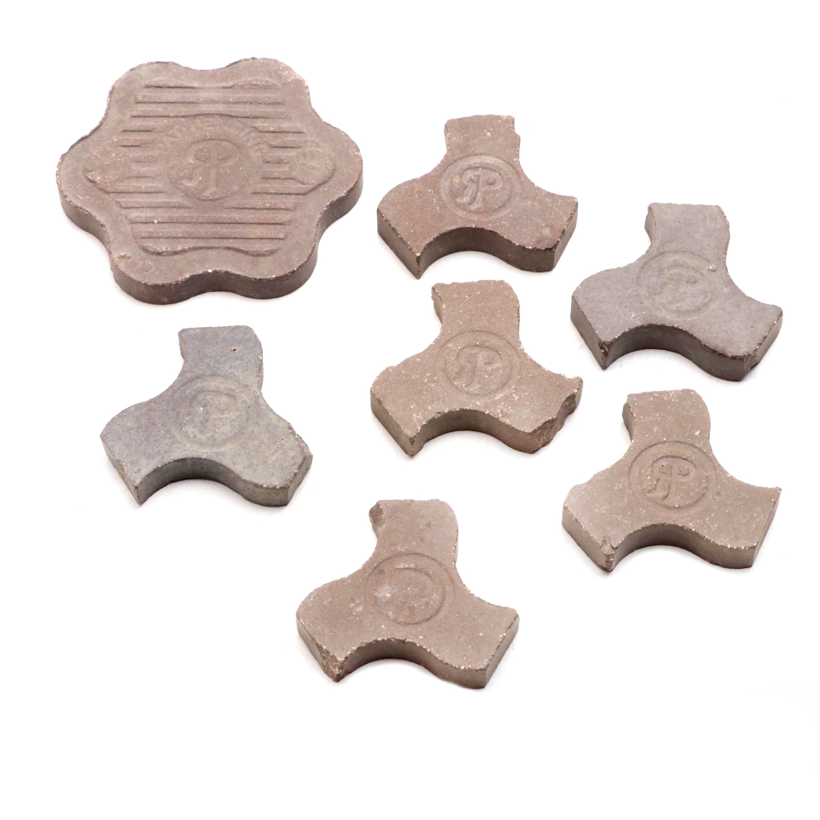 Rookwood Pottery Brown Ceramic Tiles, Late 19th Century