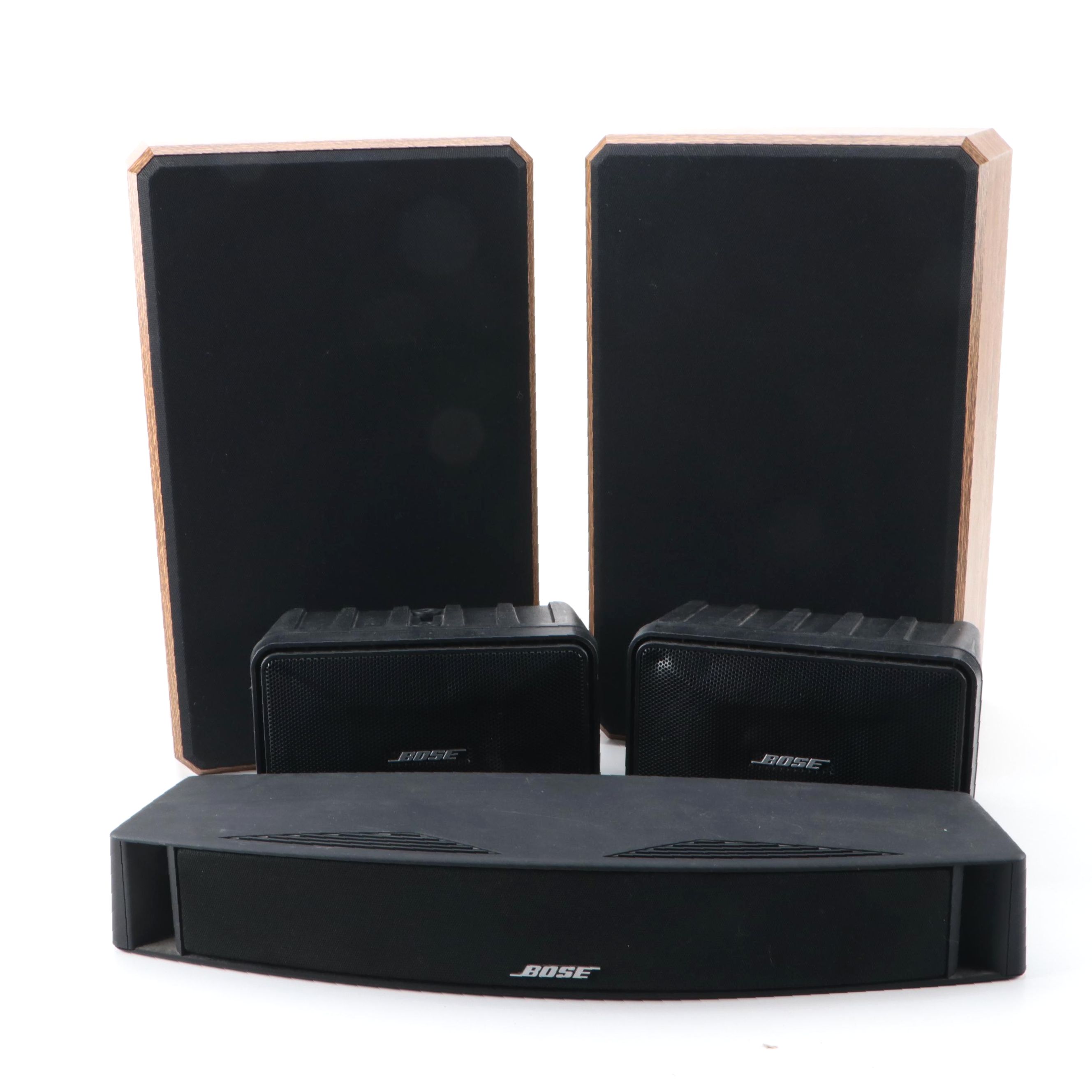 Bose Center Channel and Speakers With Boston Loudspeakers