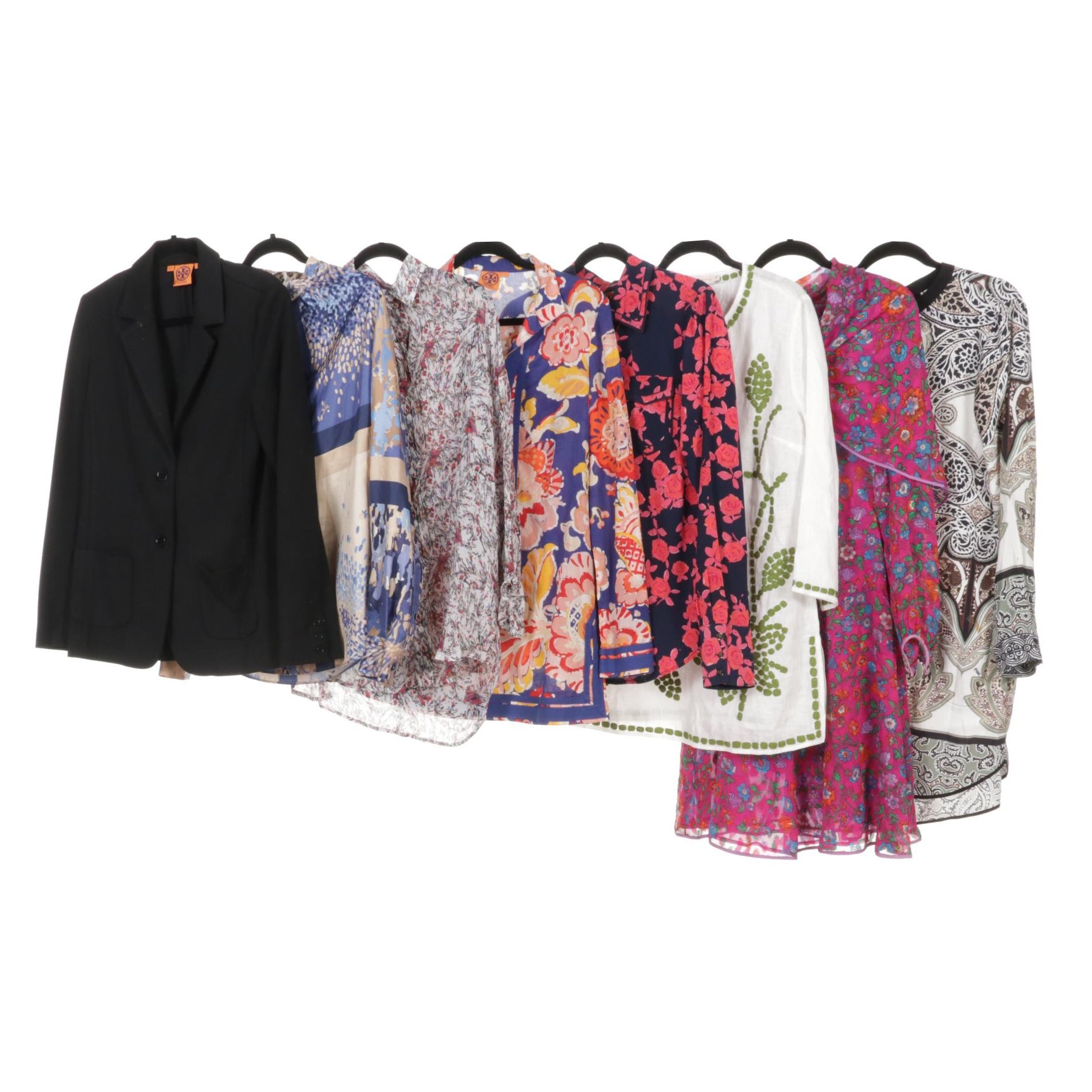 Tory Burch, Salvatore Ferragamo, Hale Bob, and Iro Separates