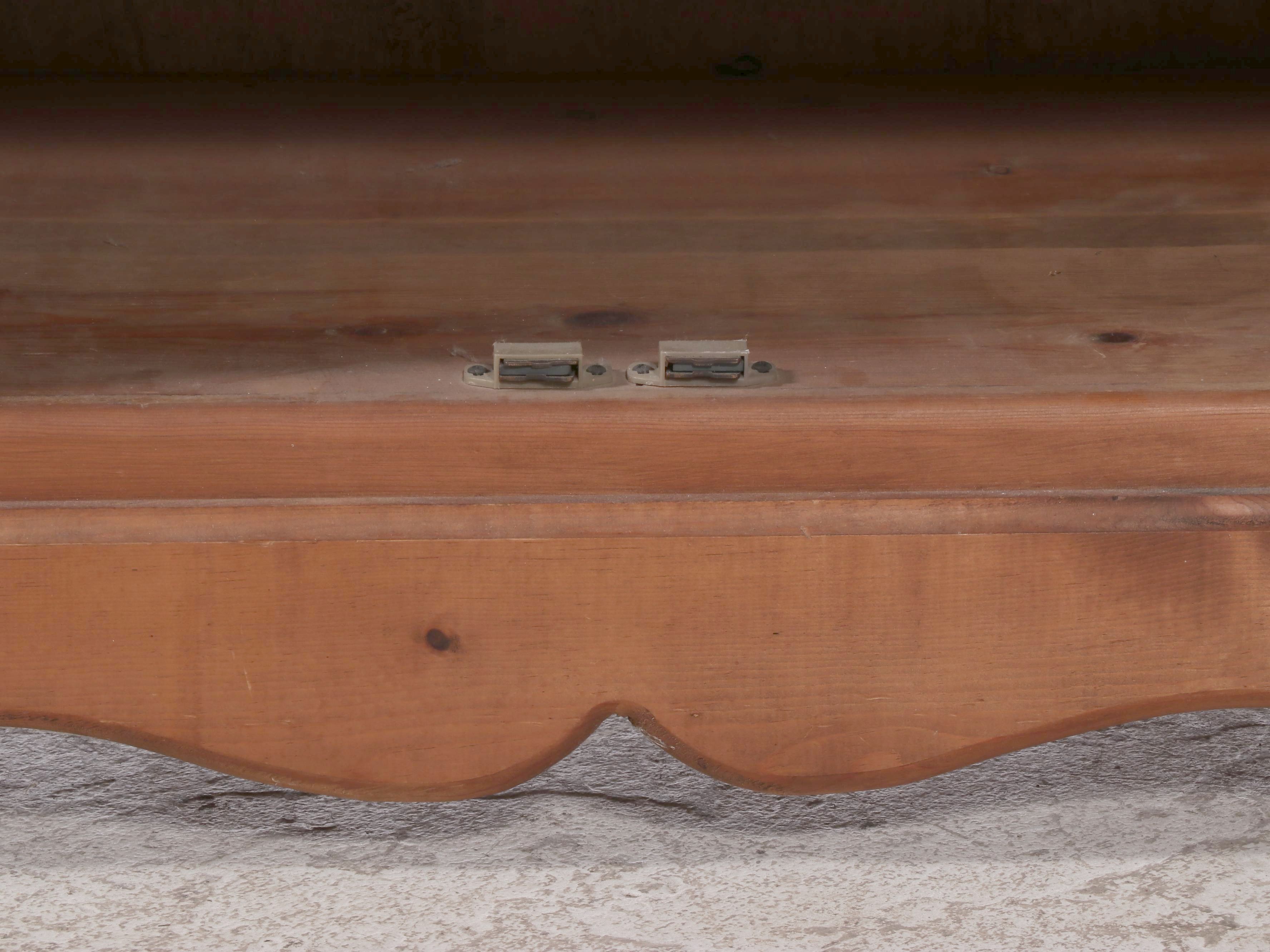 Colonial Style Pine Media Cabinet