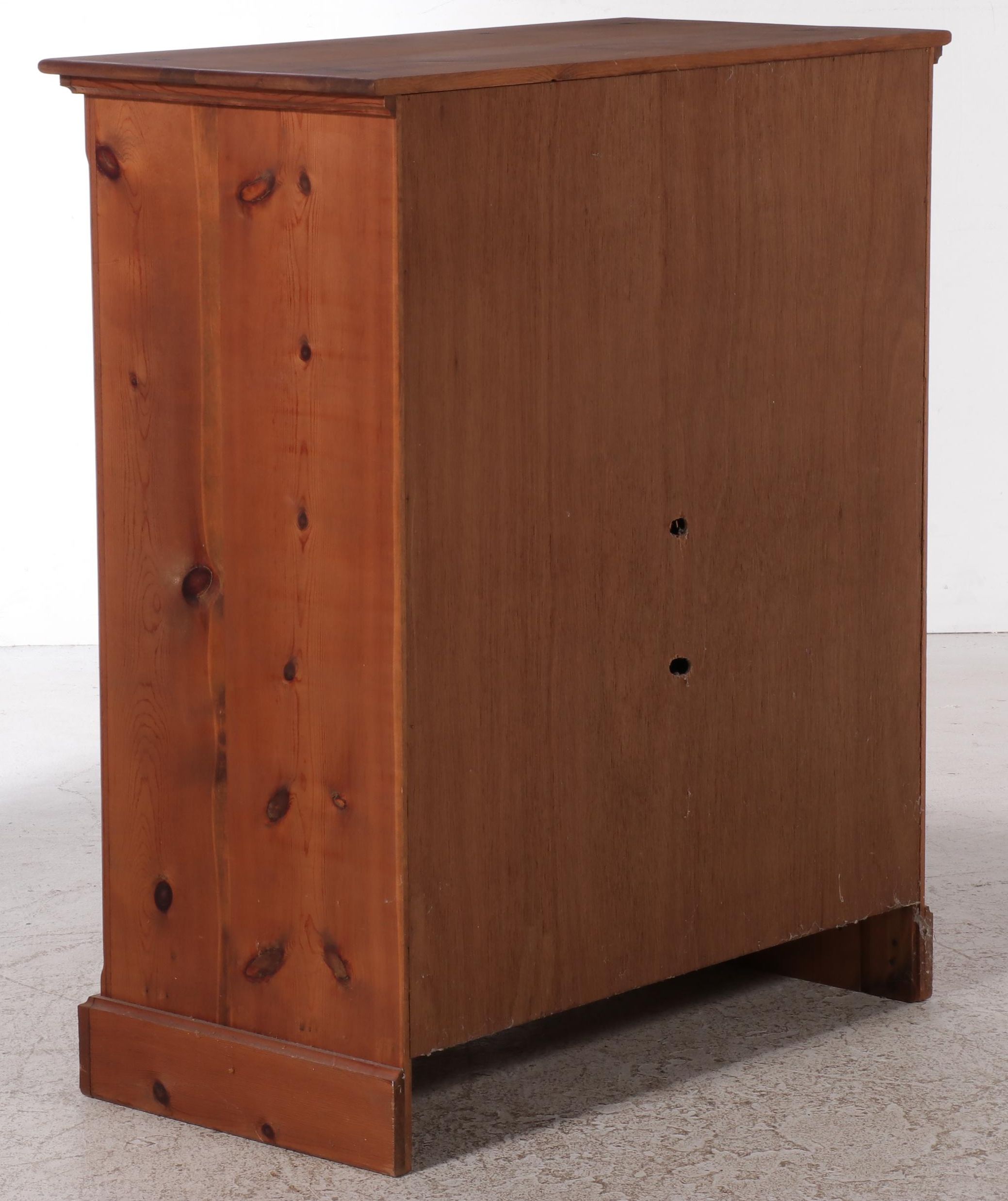 Colonial Style Pine Media Cabinet