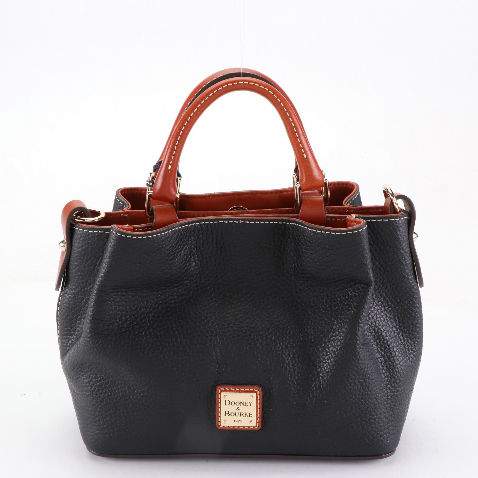 Dooney & Bourke Mini Barlow Leather and Hydrangea Coated Canvas Totes