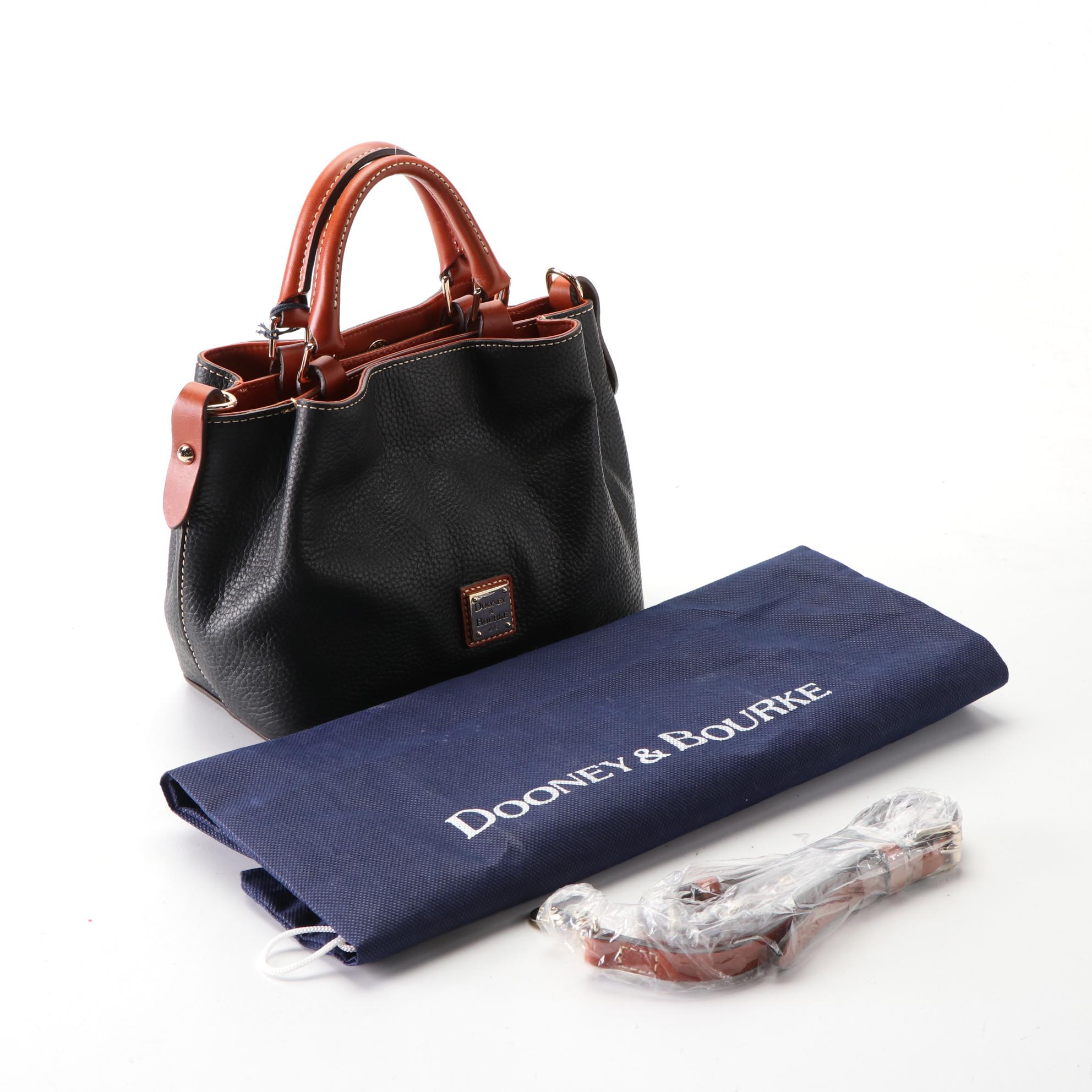 Dooney & Bourke Mini Barlow Leather and Hydrangea Coated Canvas Totes