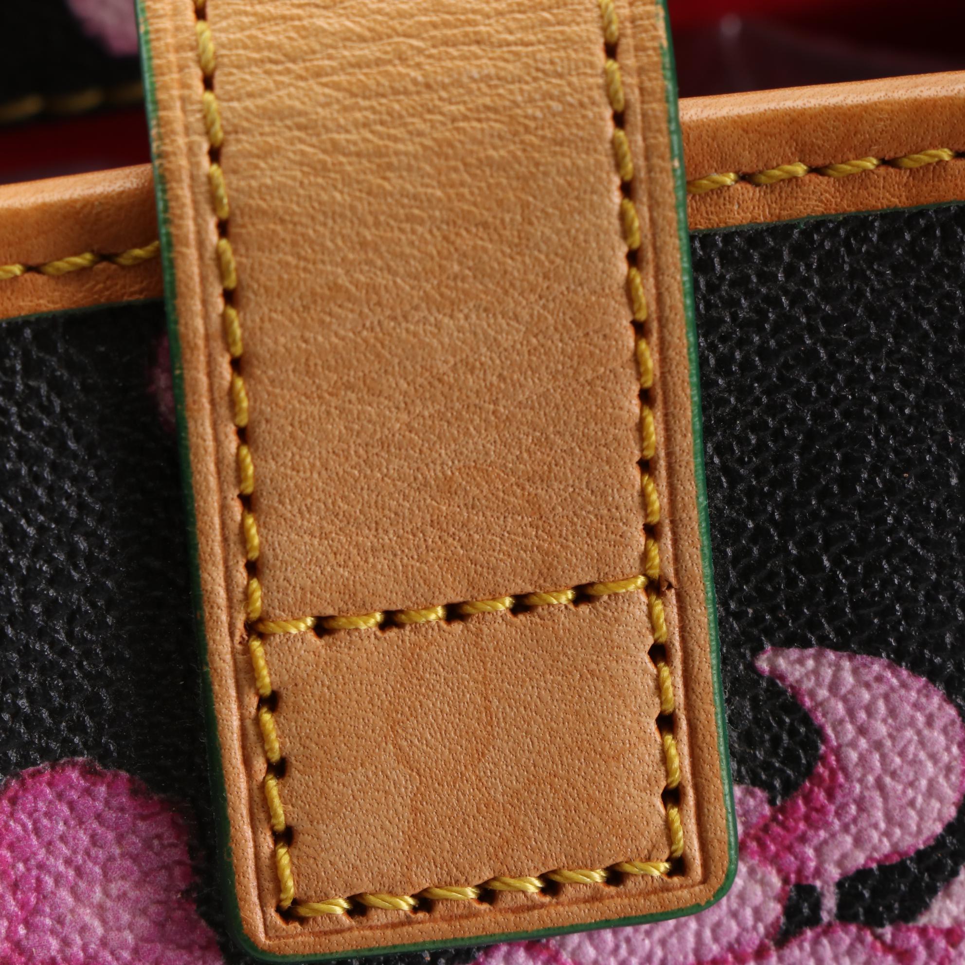 Dooney & Bourke Mini Barlow Leather and Hydrangea Coated Canvas Totes