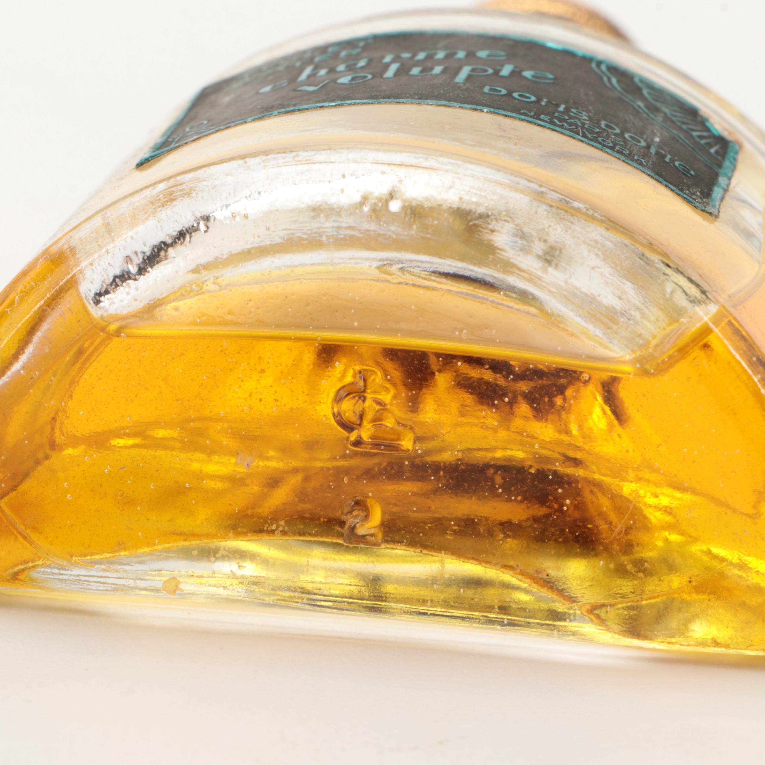 Doris Dorie Paris "Charme Volupte" Pink Art Deco Vanity and Perfume Bottles Set