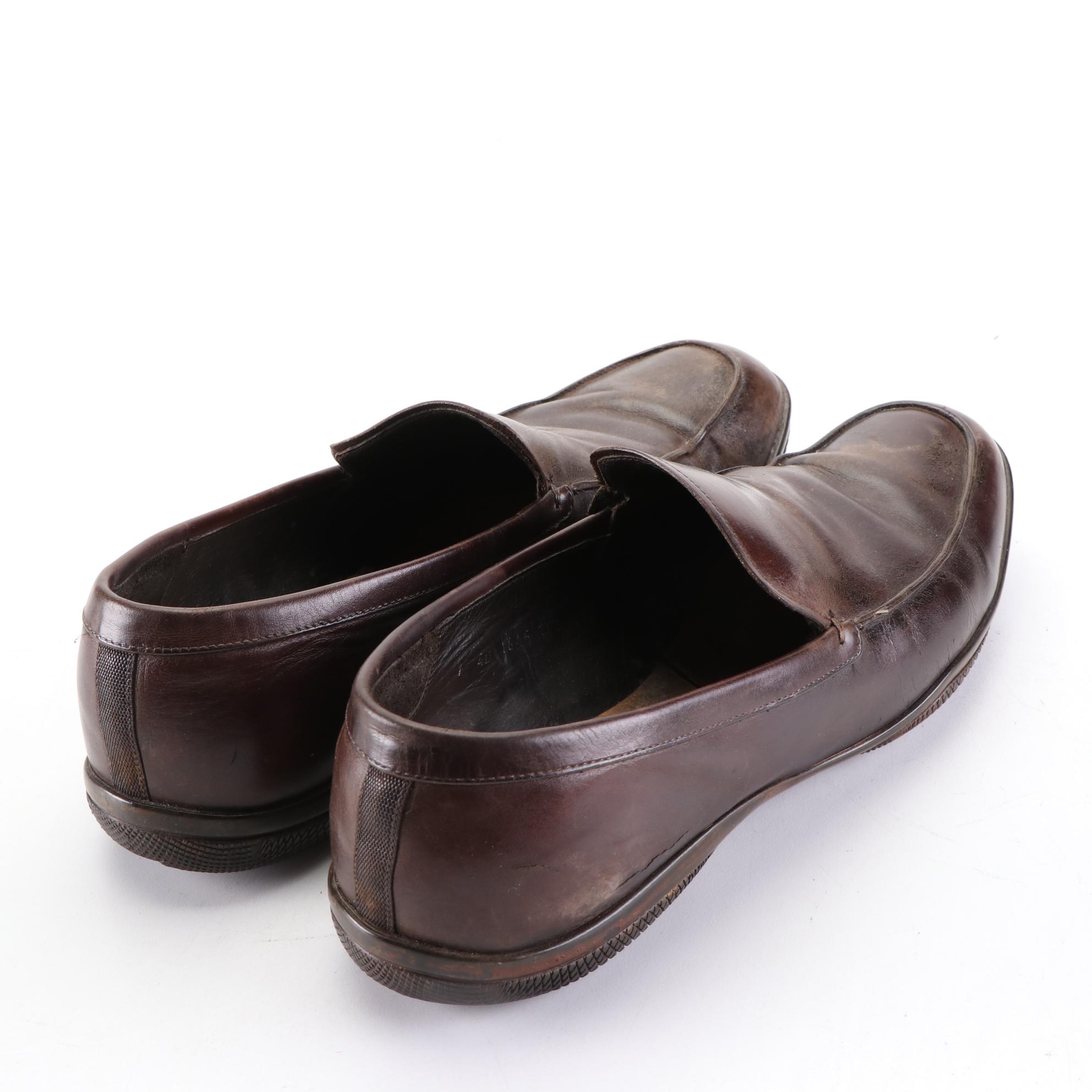 Men's Prada Leather Loafers
