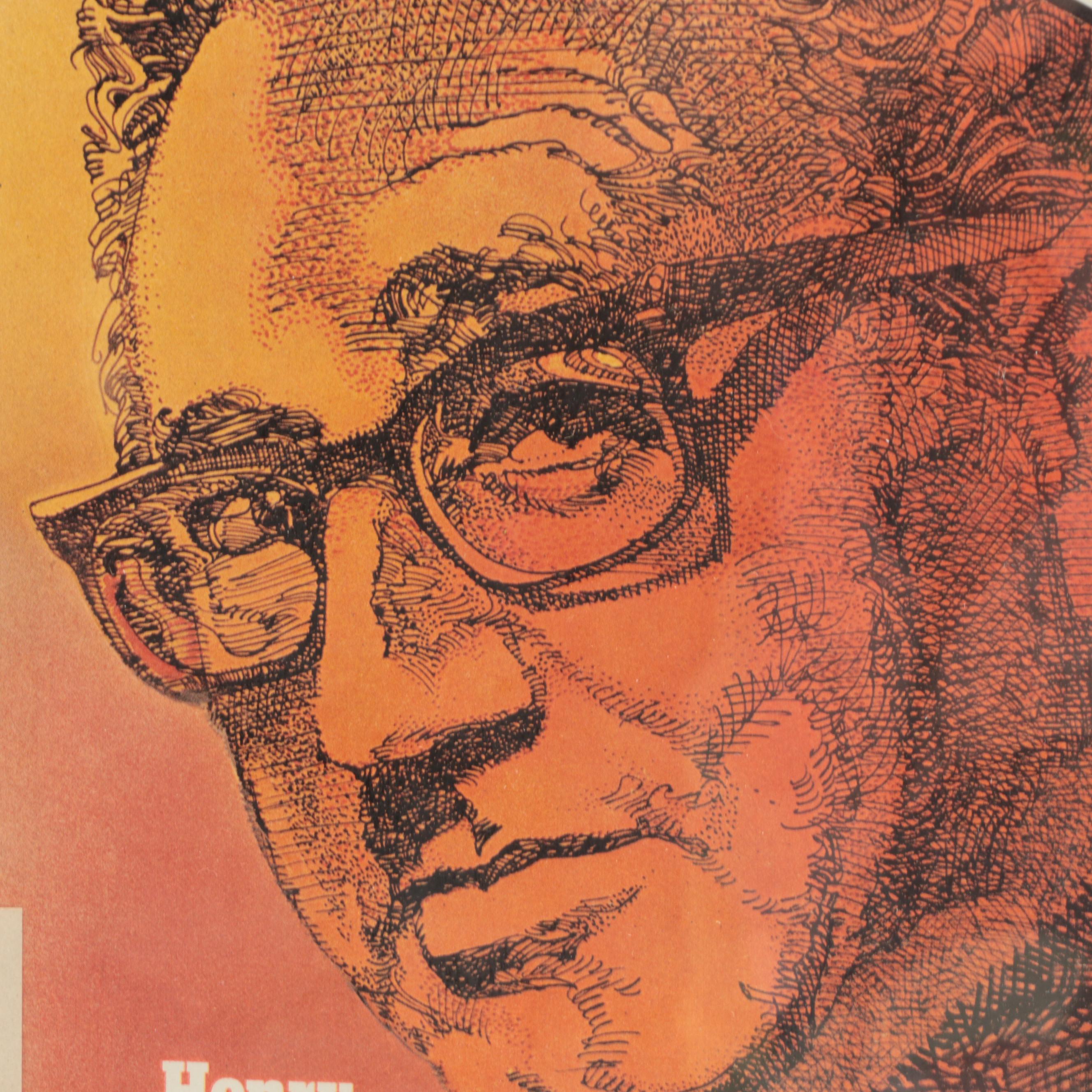 Henry Kissinger Signed Framed 1972 "TIME" Magazine Cover