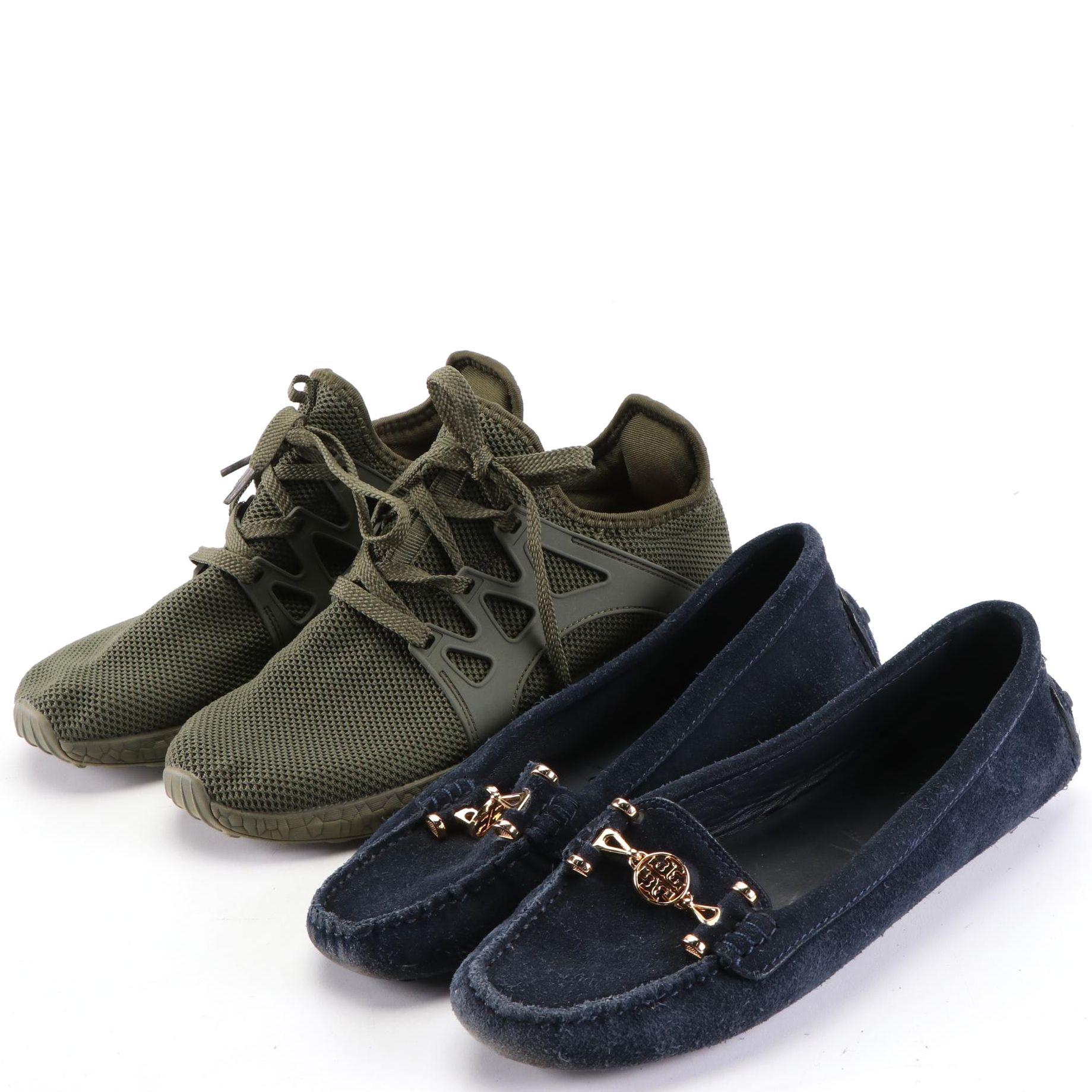 Tory Burch Daria Suede Driving Loafers and Other Mesh Water Shoes