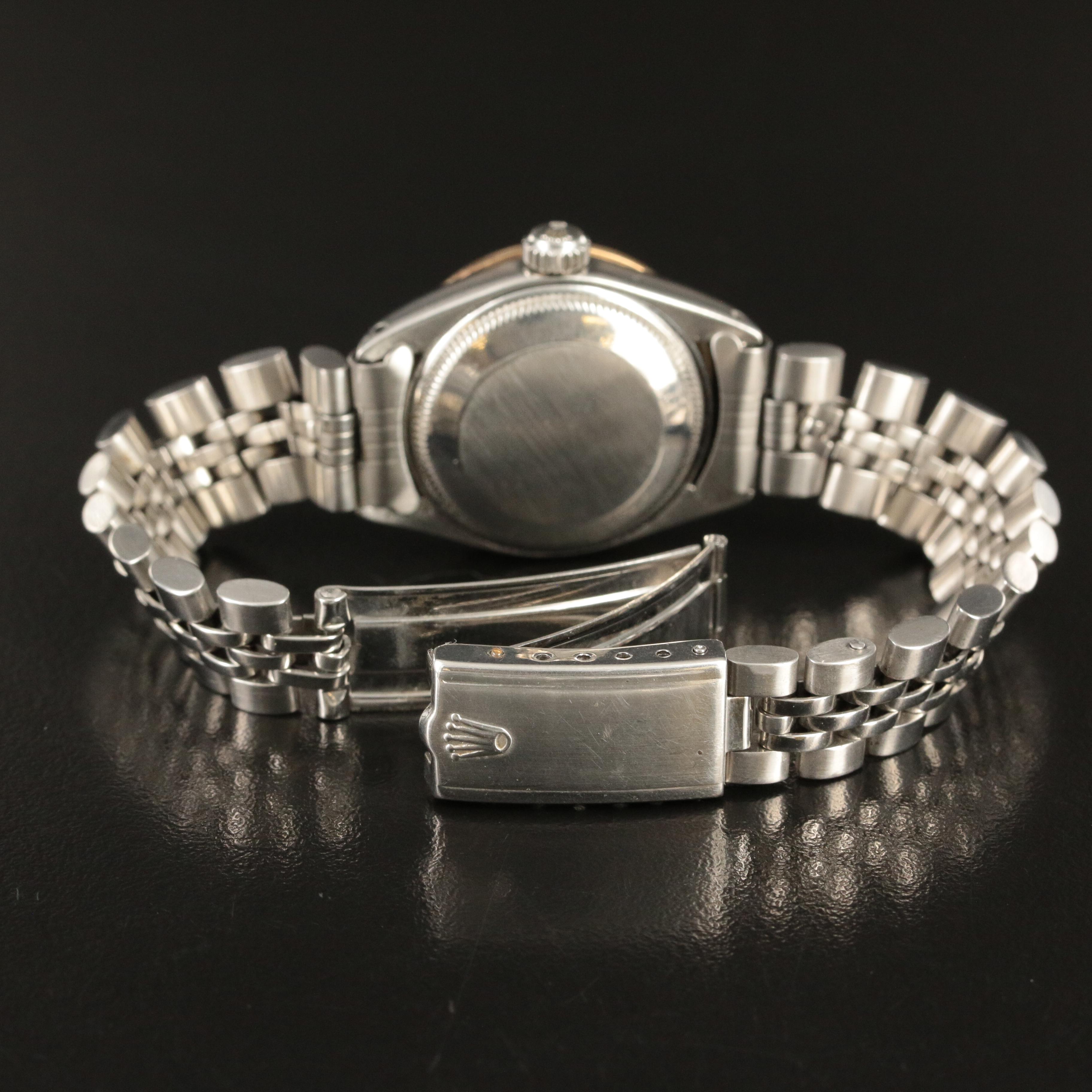 1972 Rolex Oyster Perpetual Date Custom Diamond Bezel