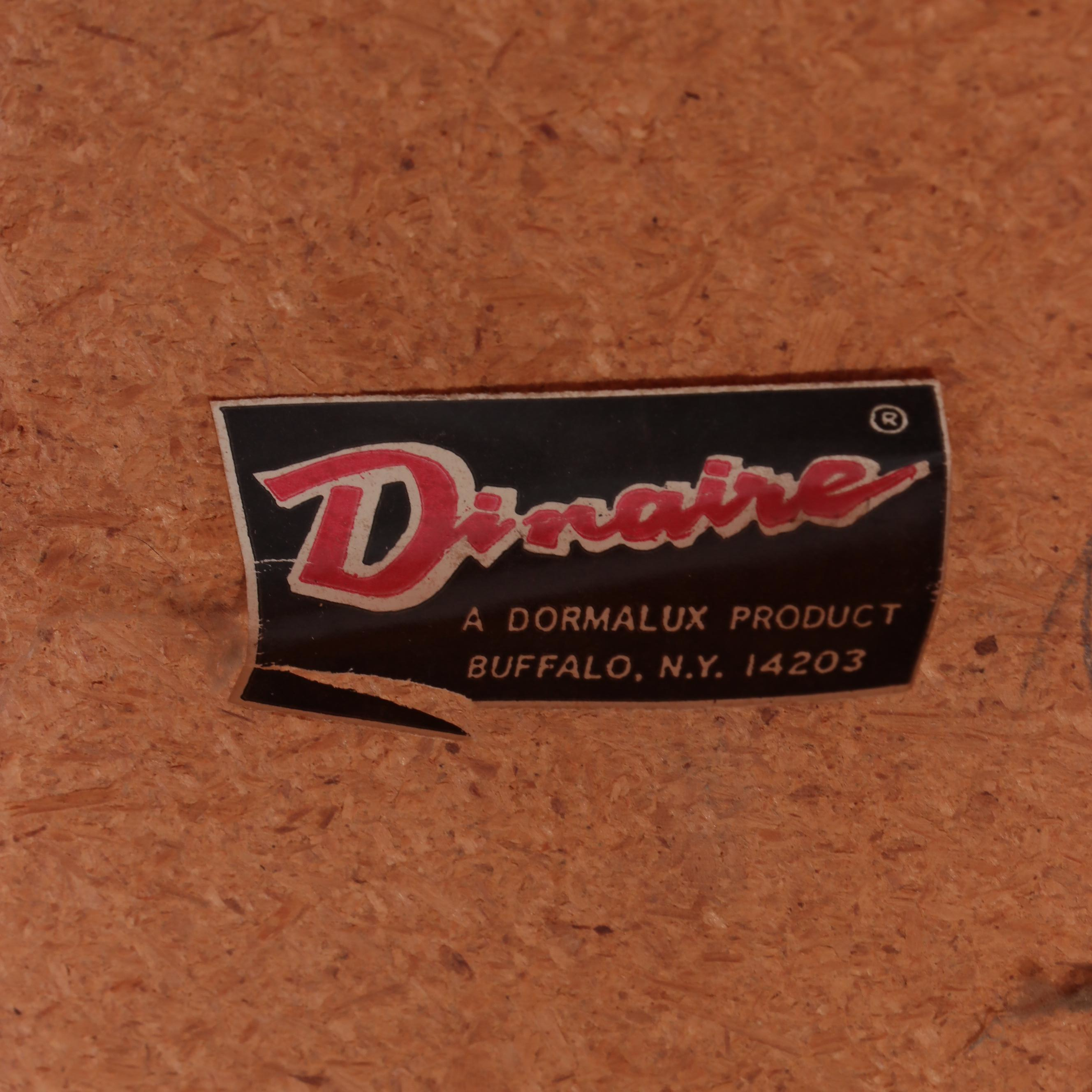 Luis Barragán Style Butcher Block Table with Four Dining Chairs