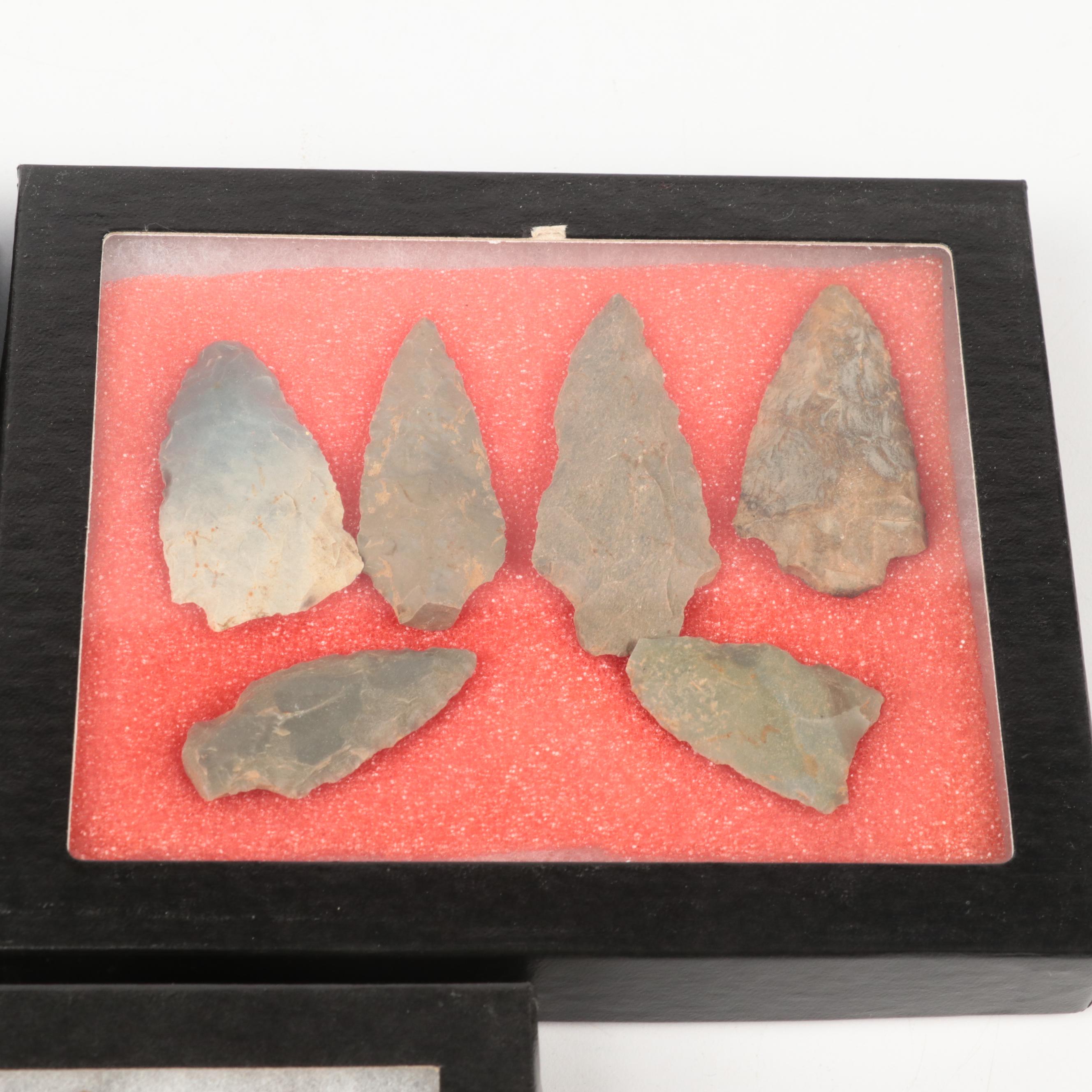 Chert, Quartzite, Obsidian and Other Points