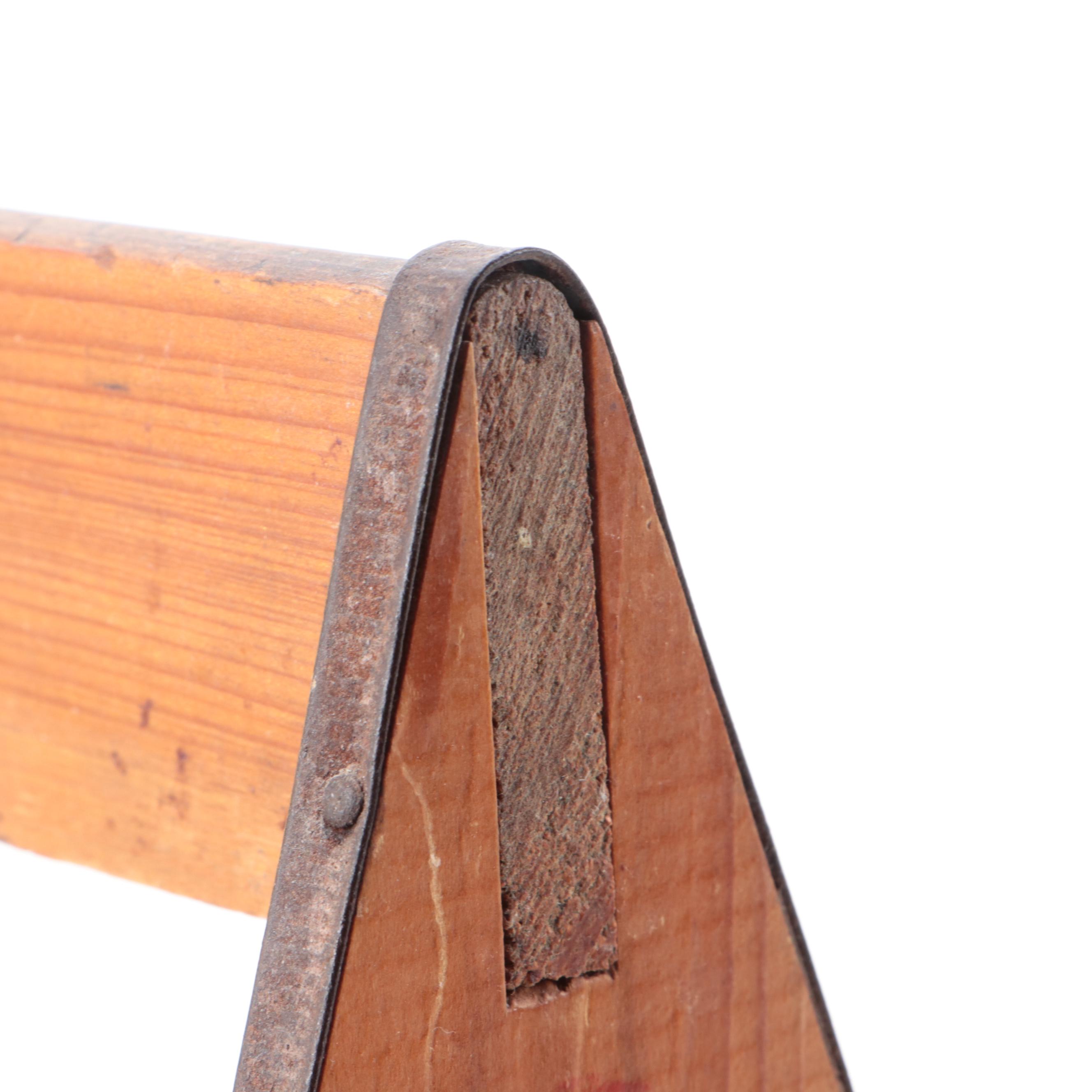 Wooden Pepsi Cola Bottle Carry Rack