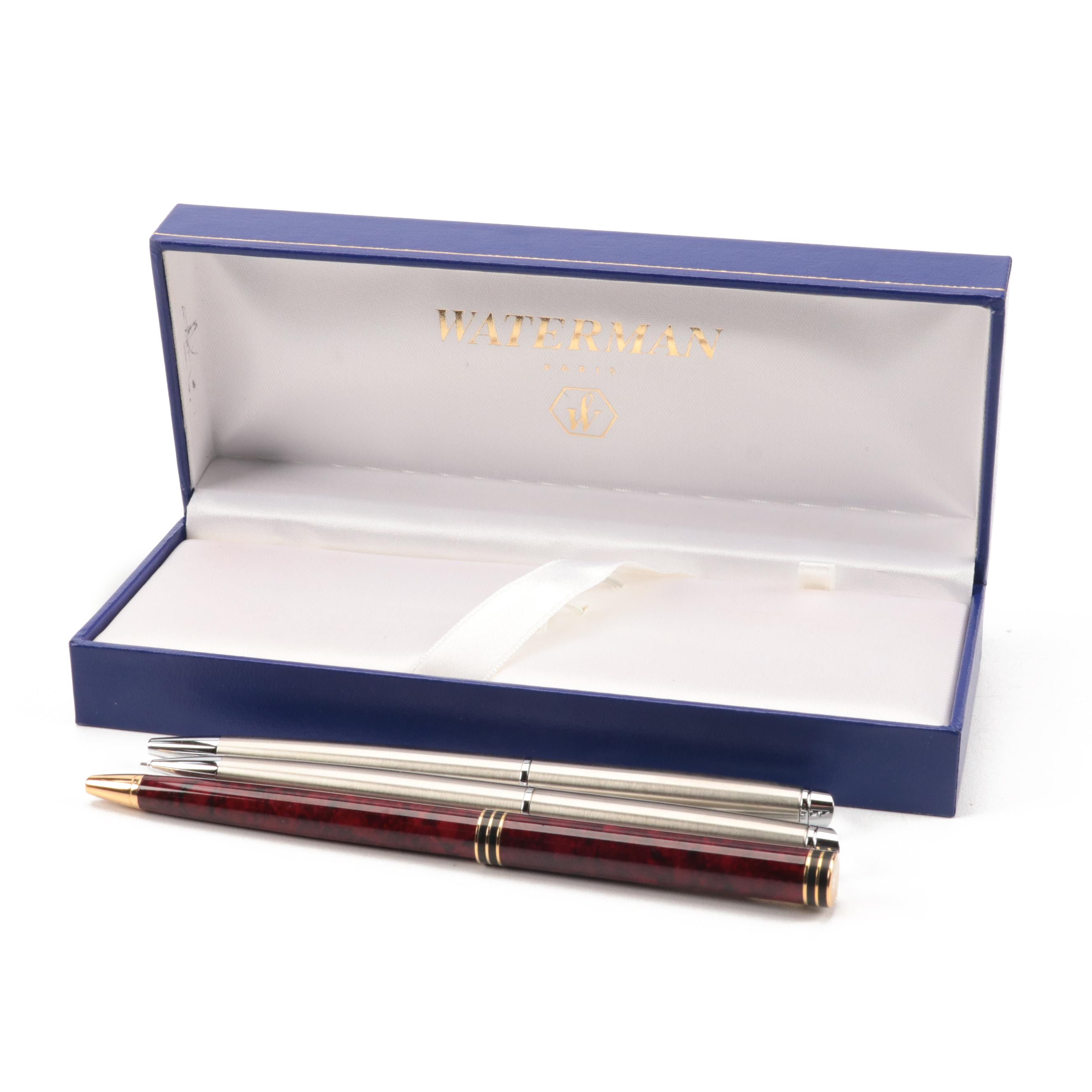 Waterman Pen and Mechanical Pencil with Other Pen