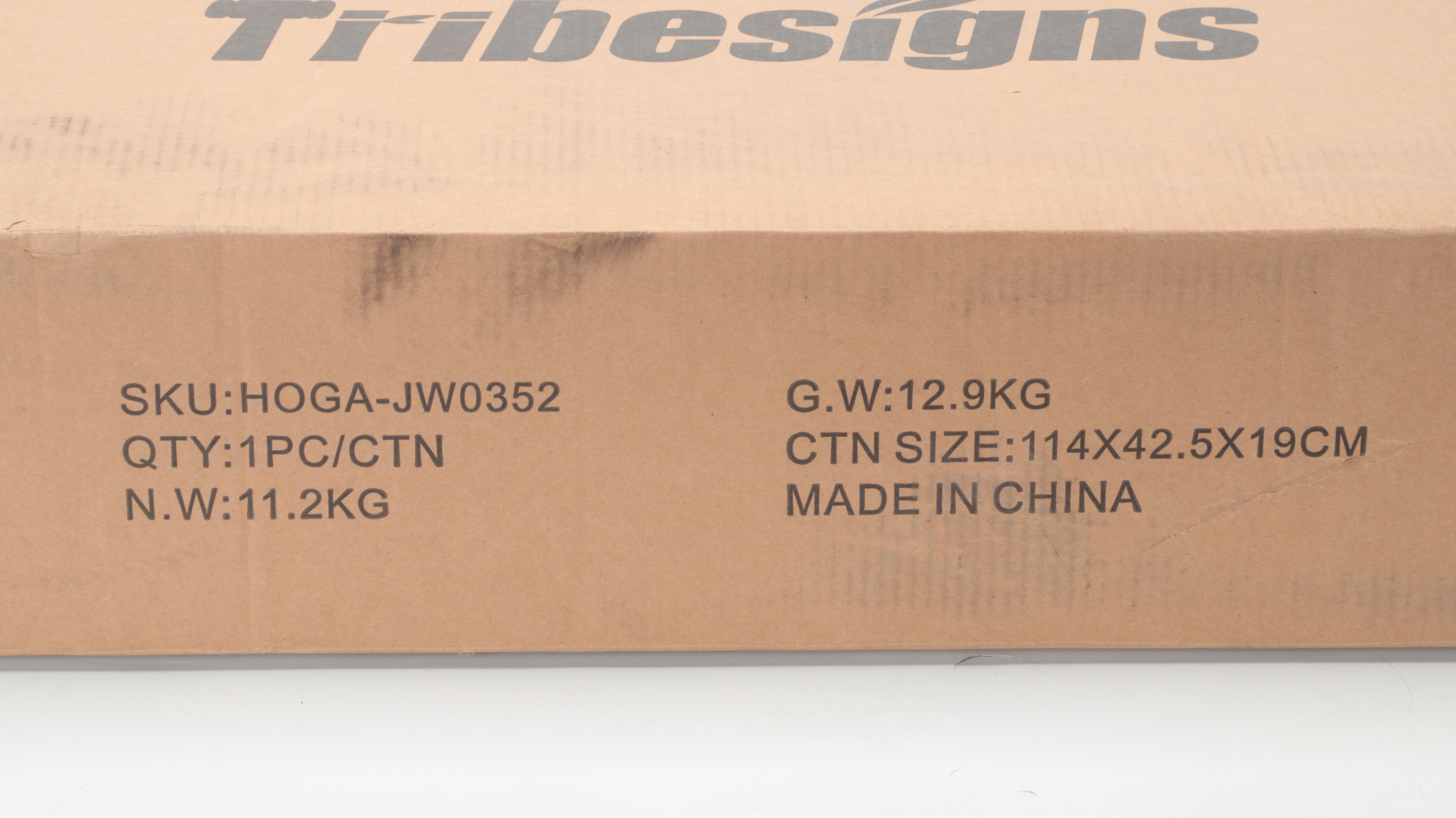 Tribesigns Contemporary Geometric Console Table