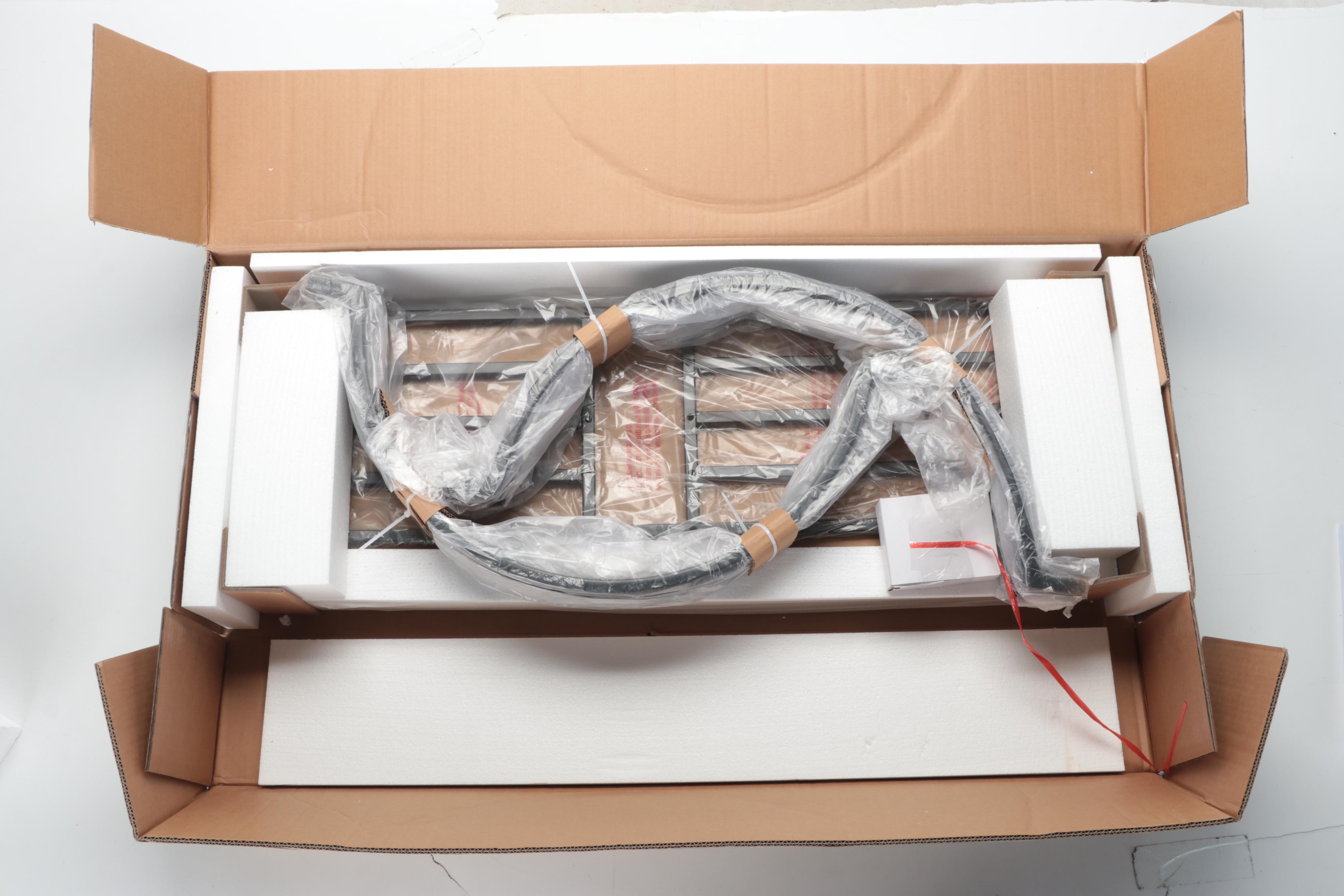 Tribesigns Contemporary Geometric Console Table