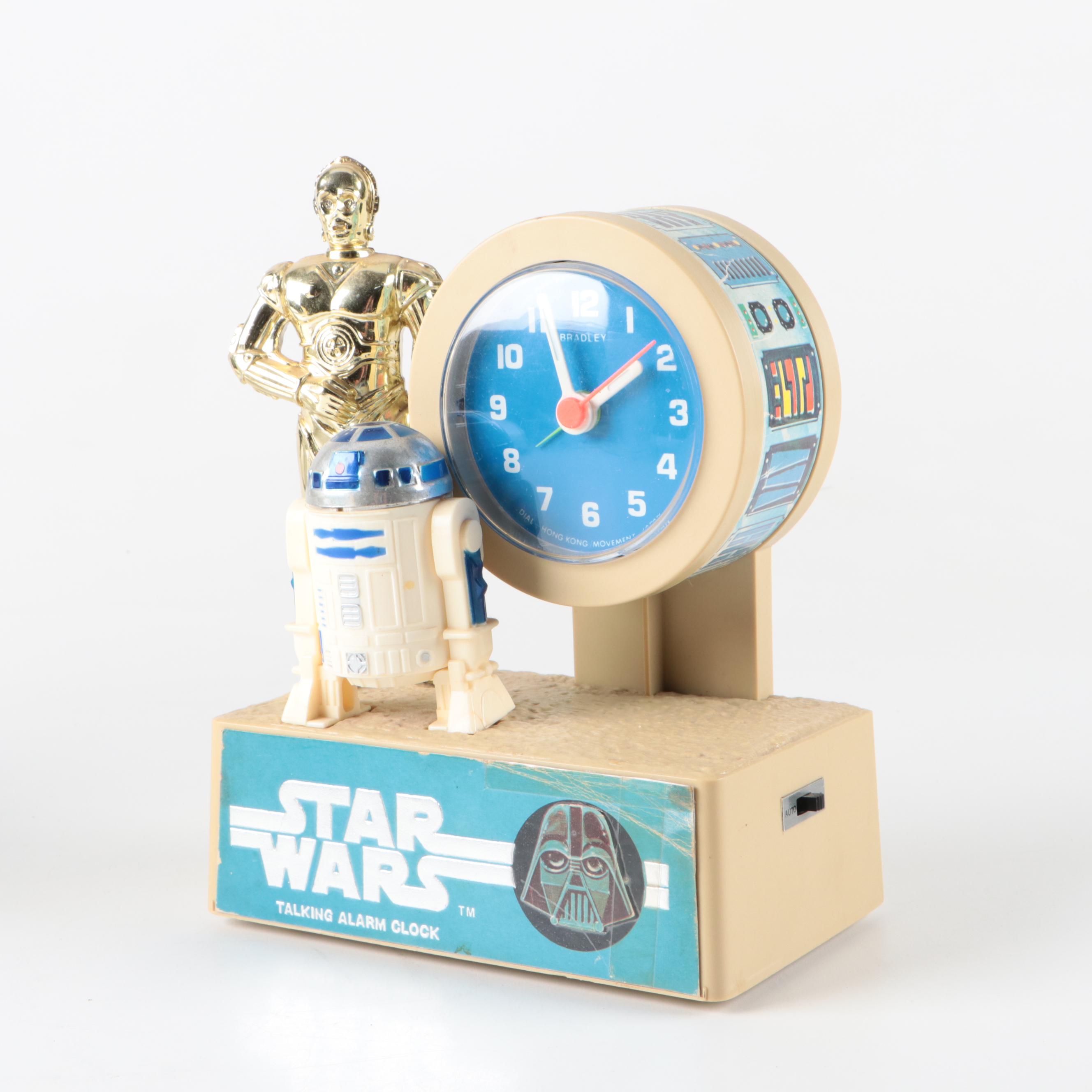 Star Wars Bradley Talking Alarm Clock with Darth Vader Electronic Helmet