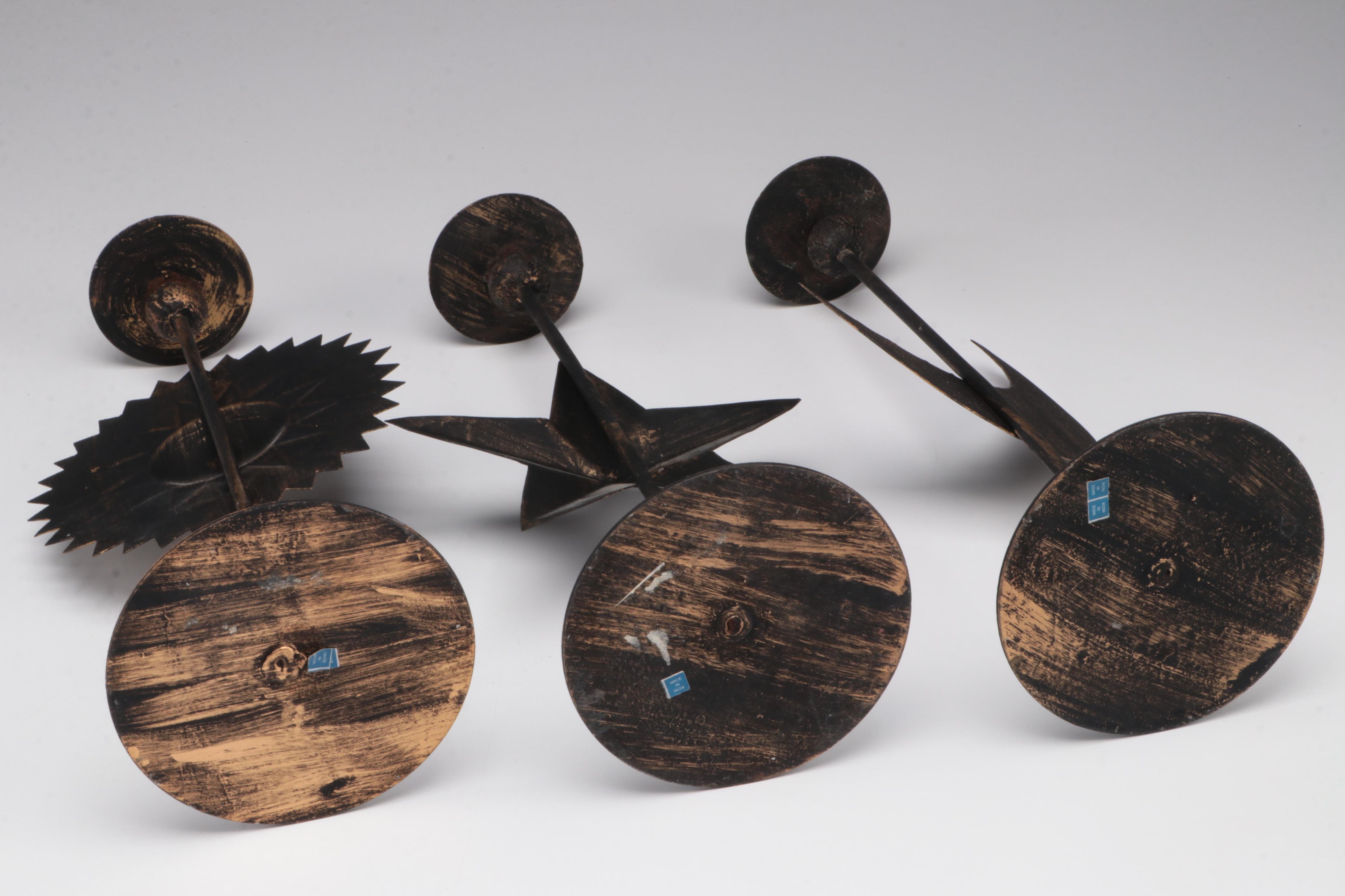 Italian Blown Glass Decanter with Ice Chamber, Other Table Accessories