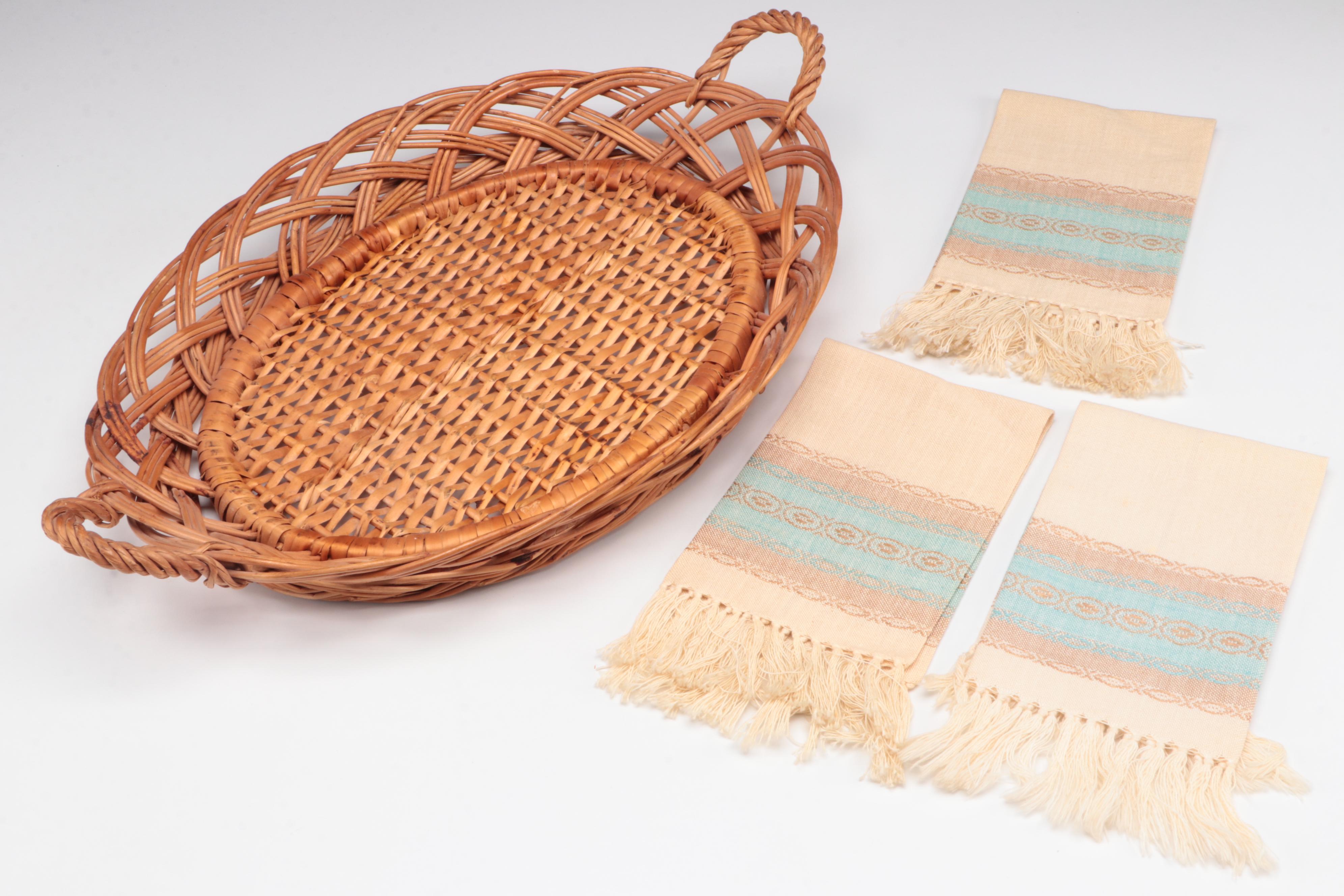 Italian Blown Glass Decanter with Ice Chamber, Other Table Accessories