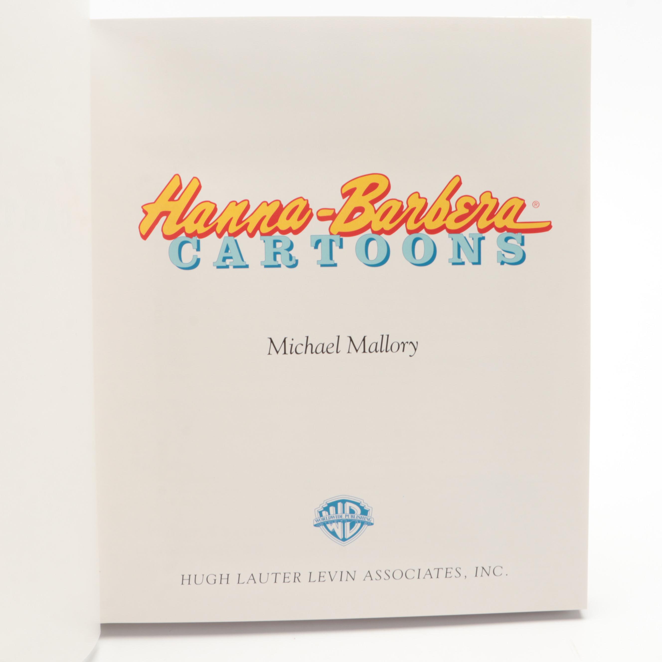 Warner Bros "Animation Art" with Hannah-Barbera and Antique Toy Books