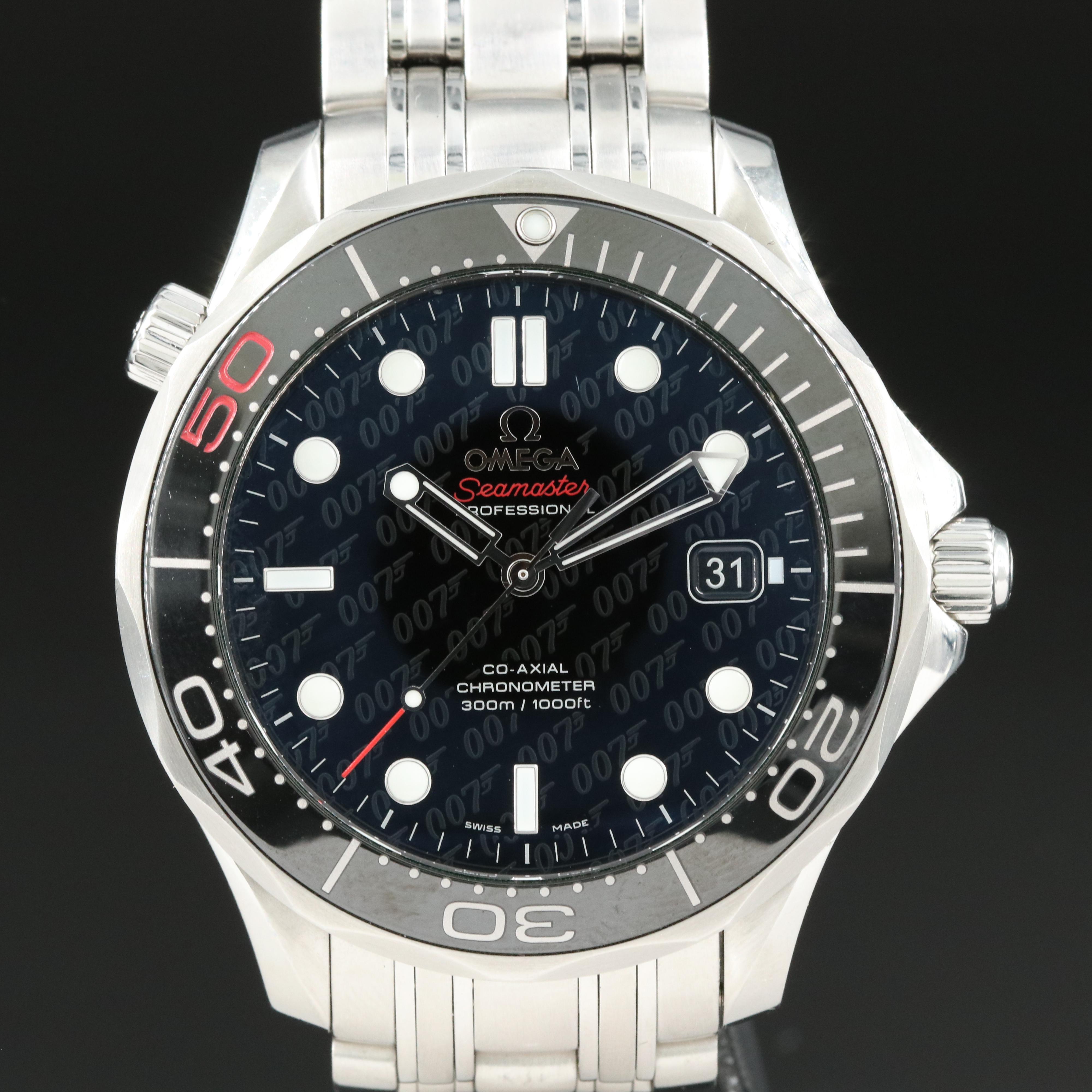 Omega Seamaster Bond 007 50th Anniversary LIMITED 41mm Watch