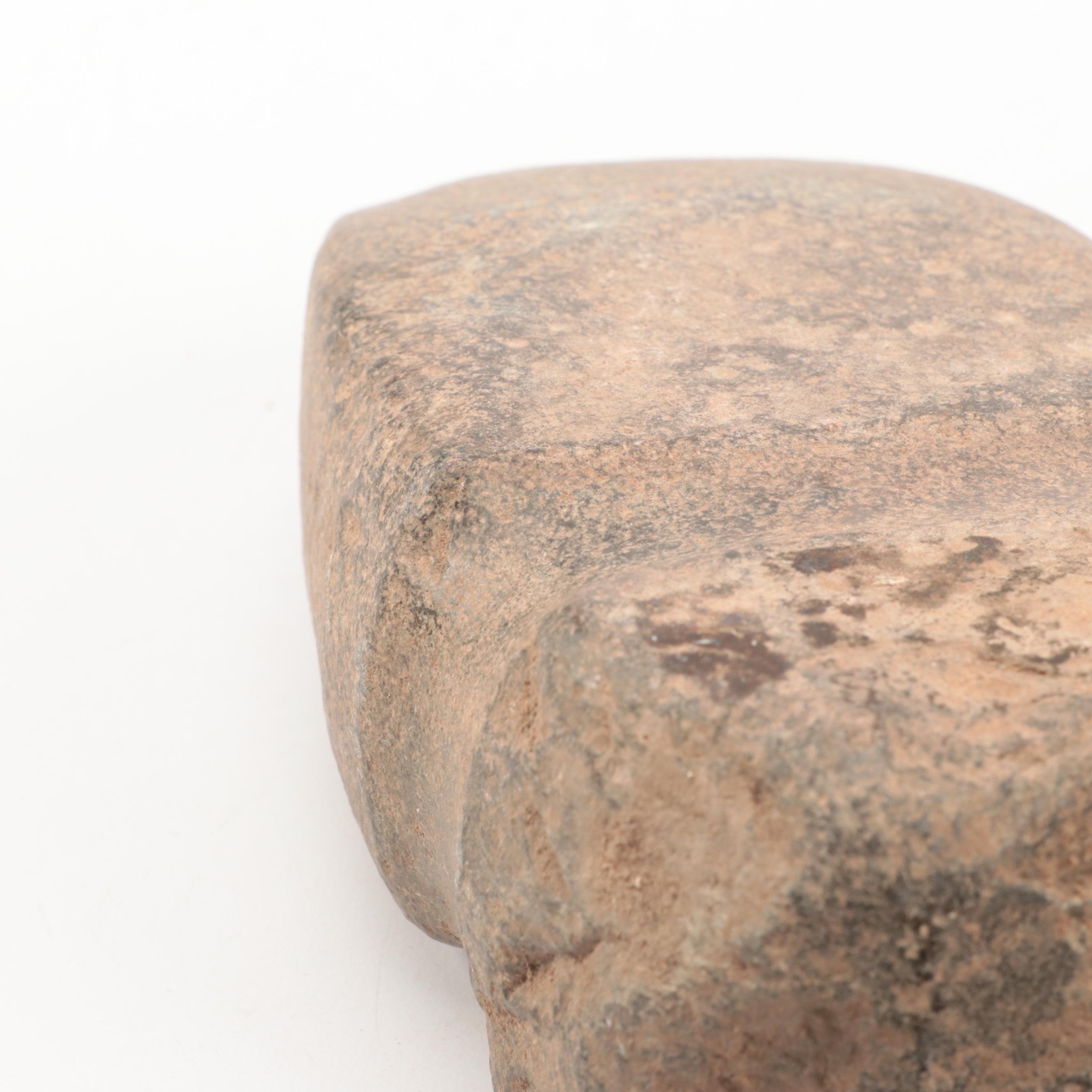 Native American Grooved Stone Axe Heads