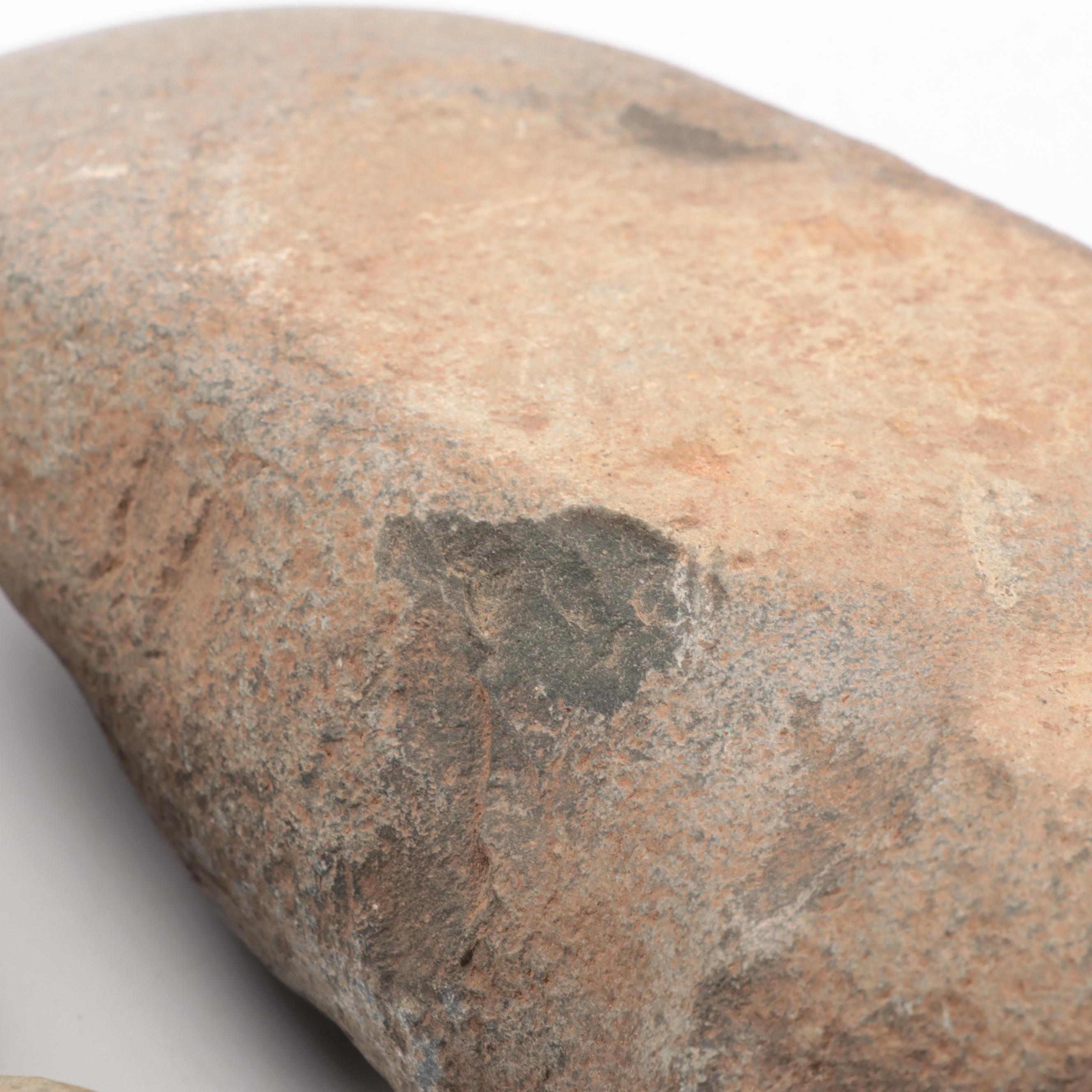 Native American Grooved Stone Axe Heads