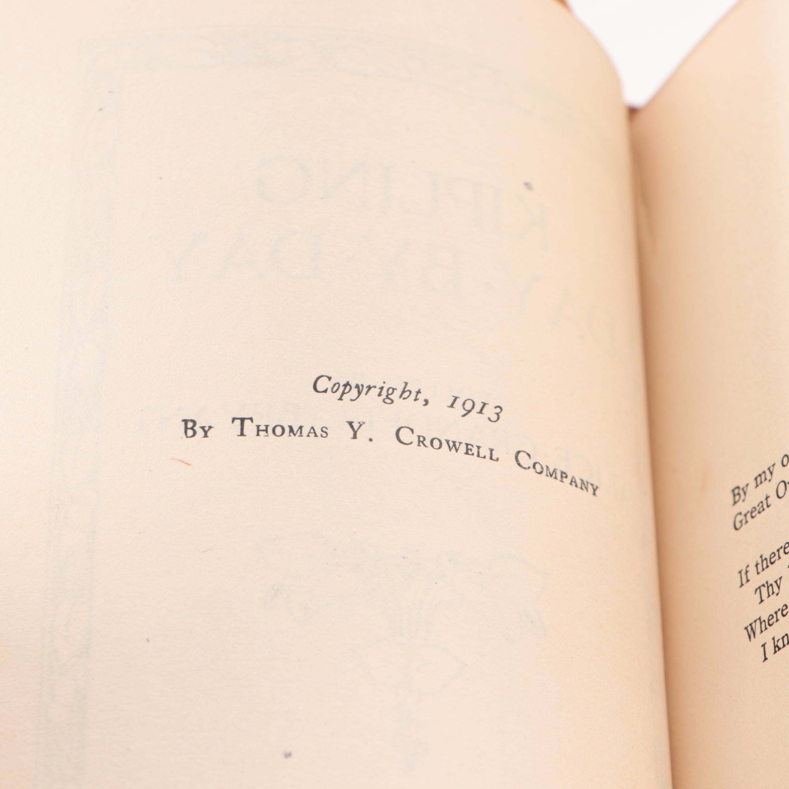 Dodge Publishing Company "The Recessional" by Rudyard Kipling and More