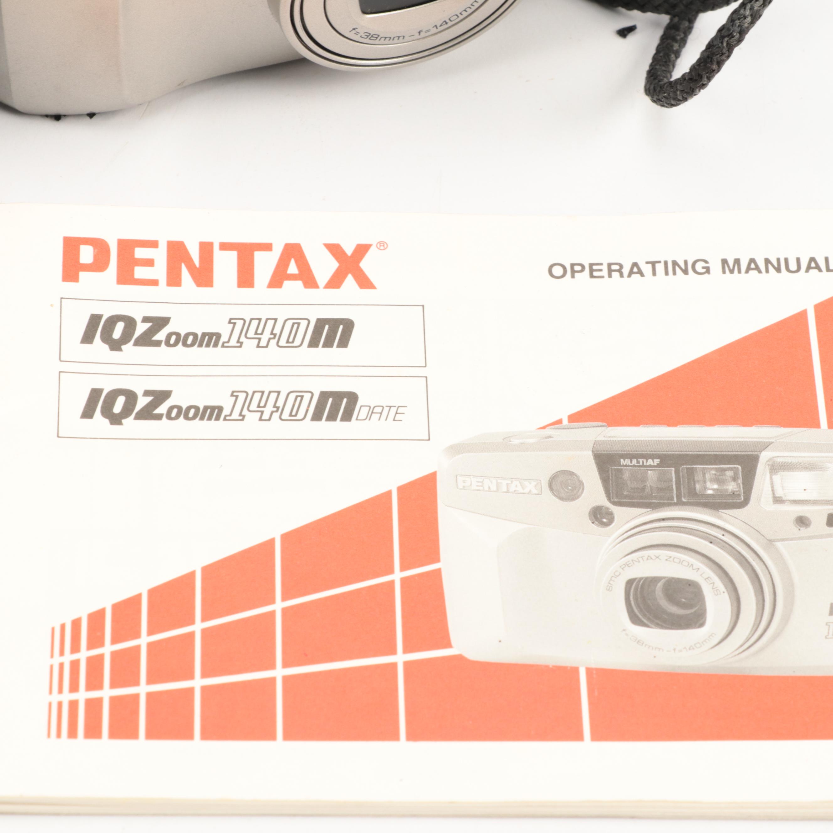 Pentax ESPIO and IQZoom 140m Cameras