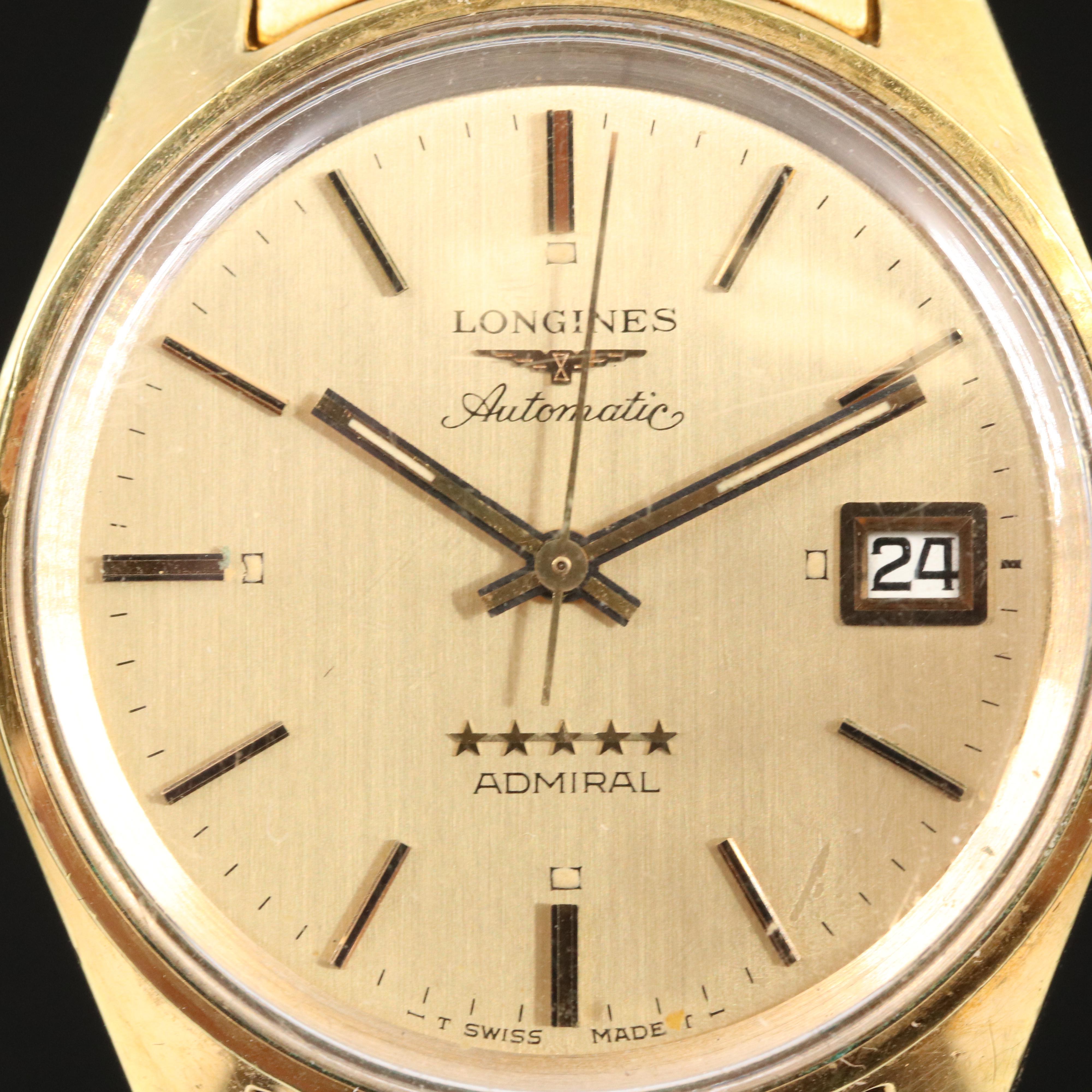 Longines Admiral Five Star Automatic Watch