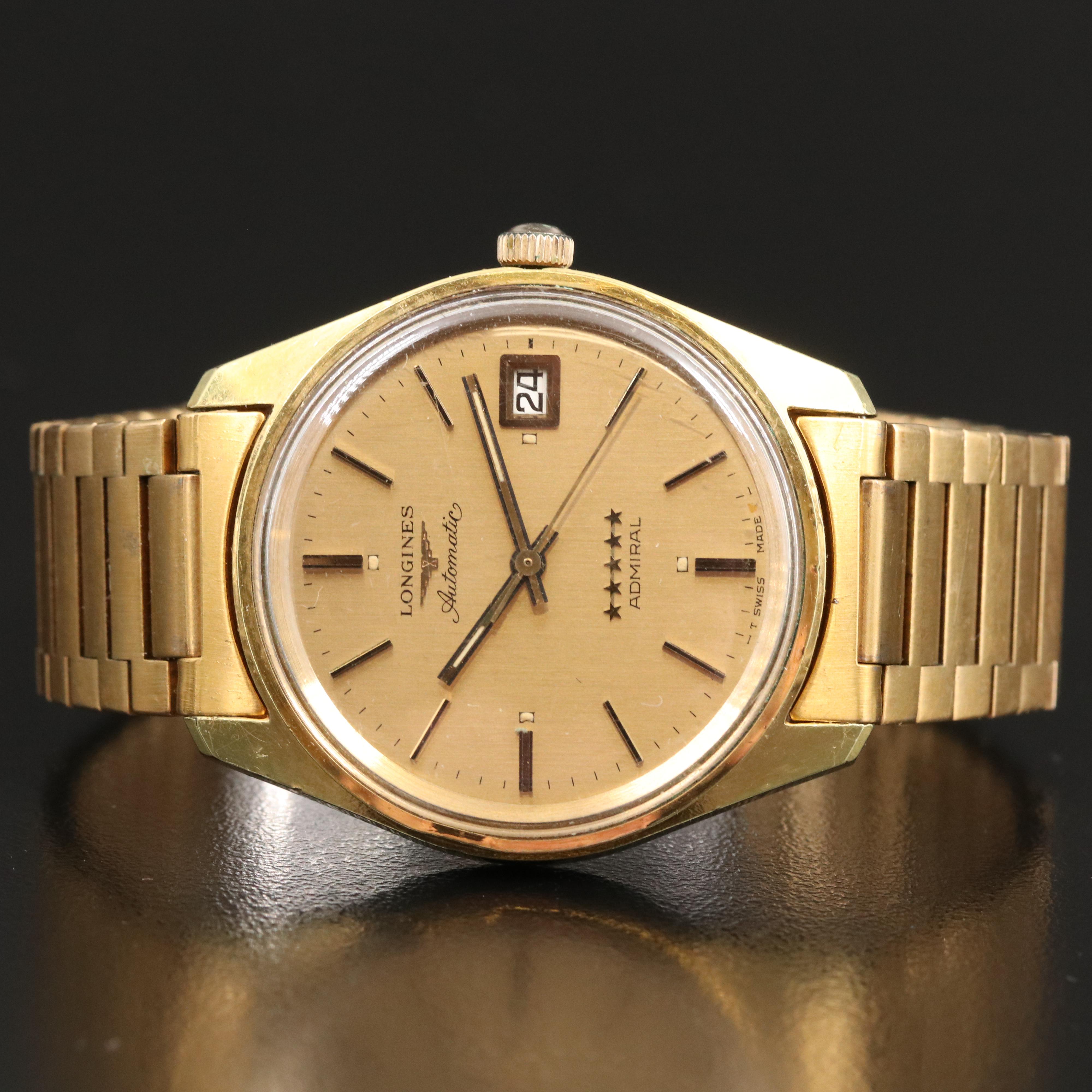 Longines Admiral Five Star Automatic Watch