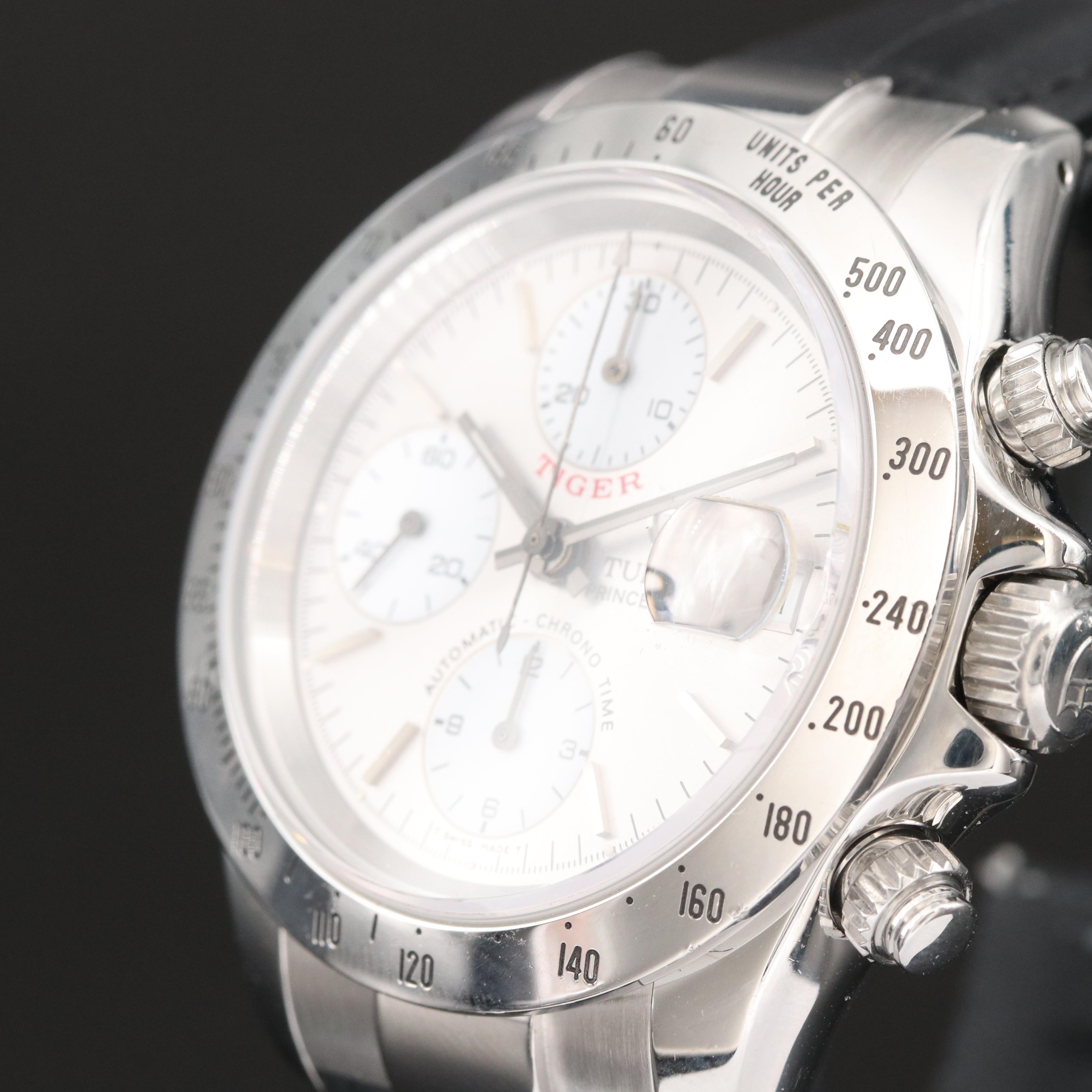 Tudor Tiger Prince Chronograph Date 40mm Steel Automatic Watch