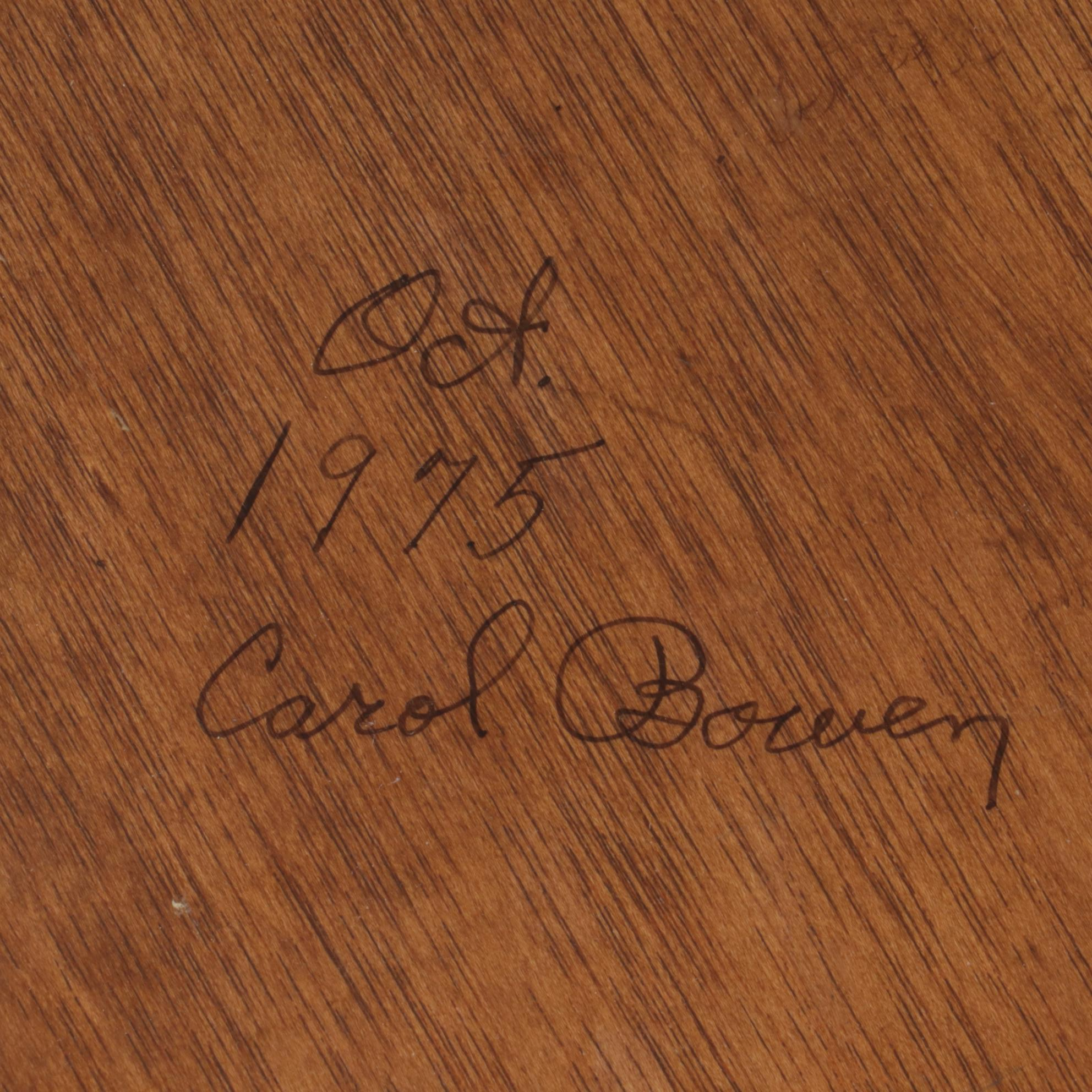 Hand-Painted Traditional Irish Blessing Wooden Plaque, 1975