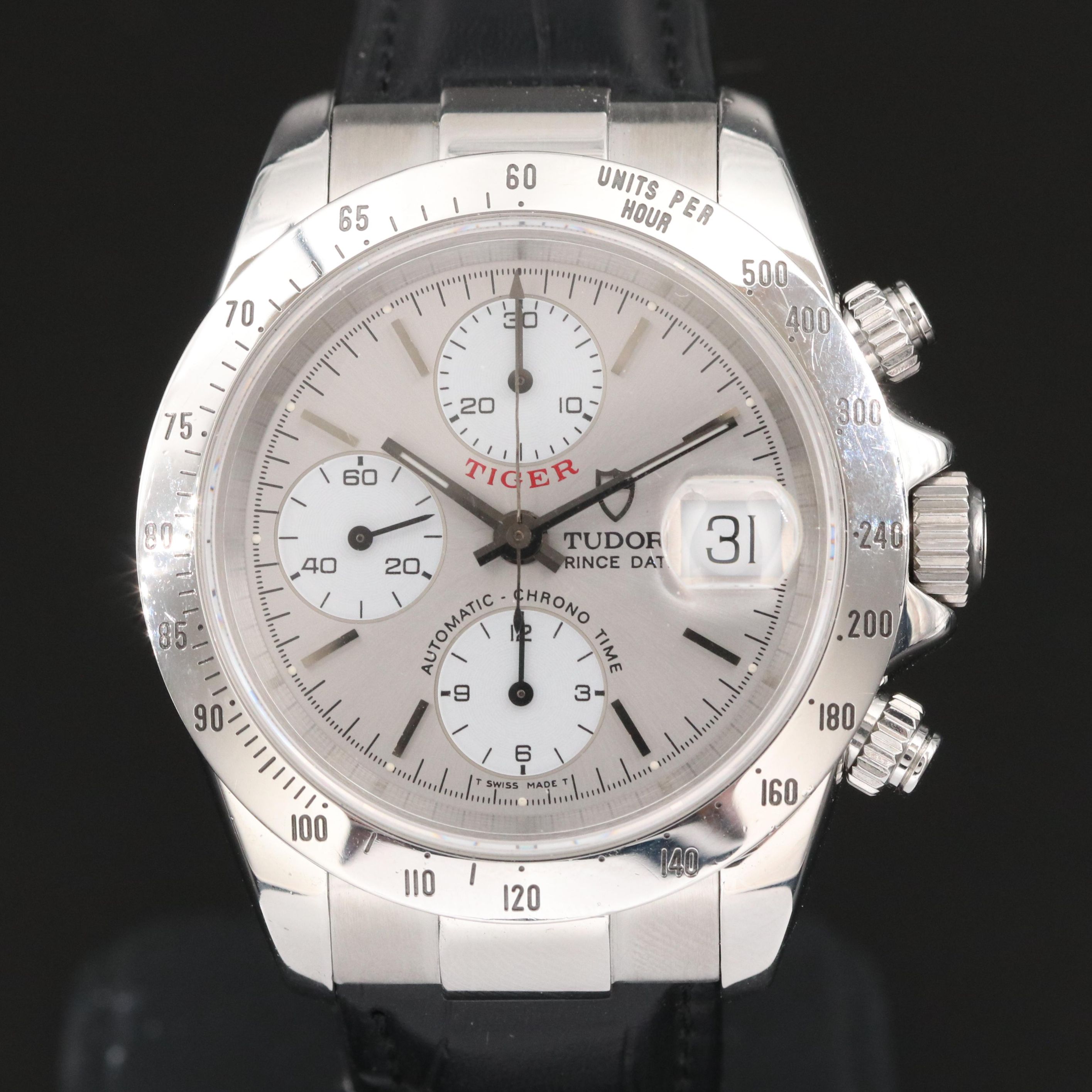 Tudor Tiger Prince Chronograph Date 40mm Steel Automatic Watch