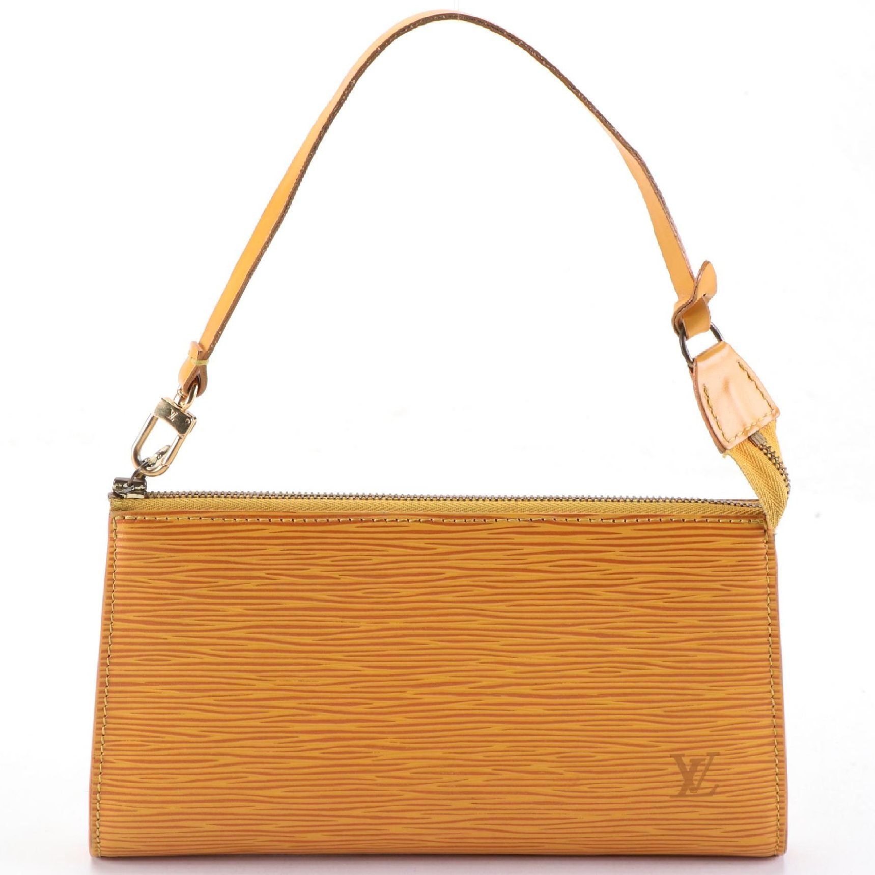 Louis Vuitton Zip Pouch in Tassil Yellow Epi Leather