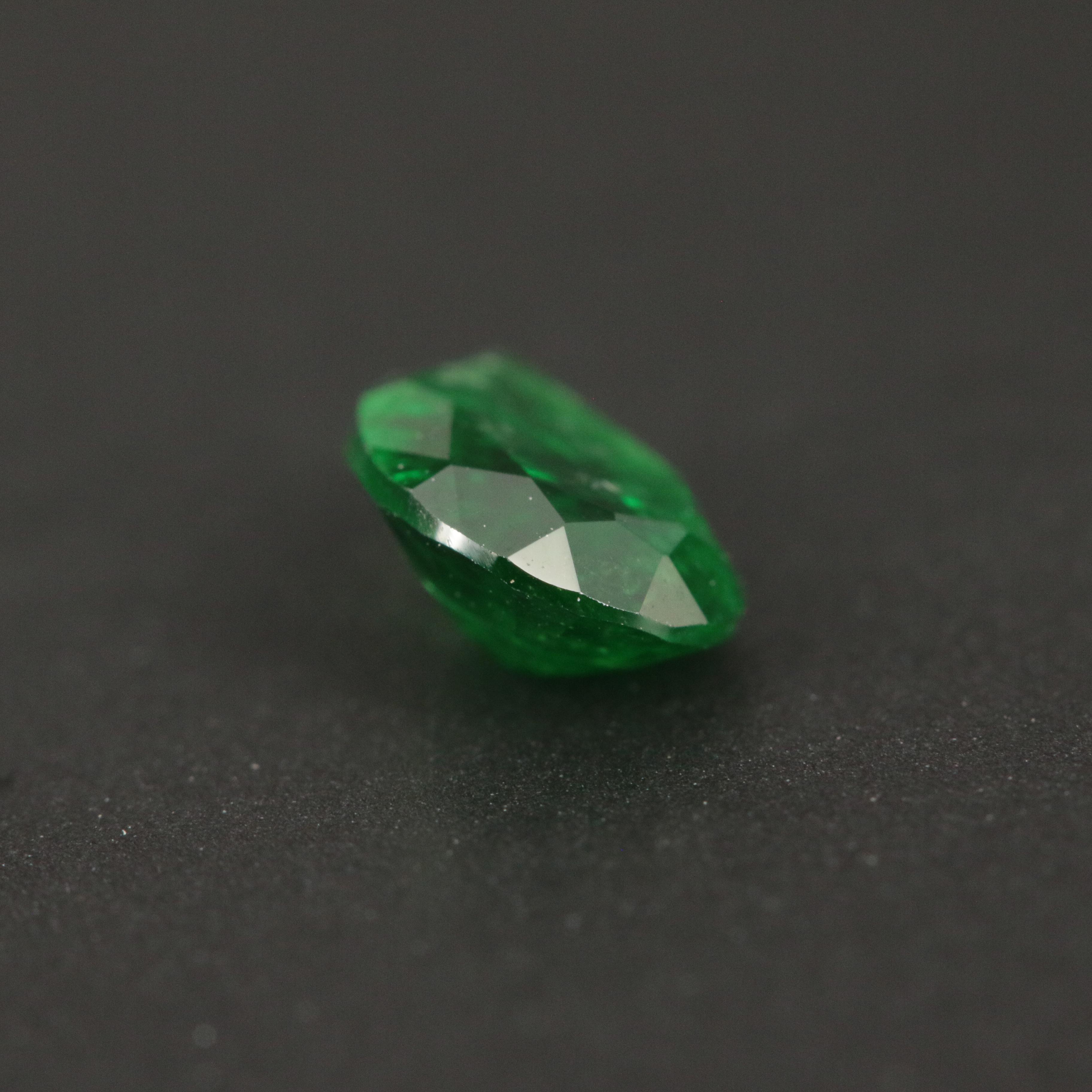 Loose 1.02 CT Tsavorite Garnet