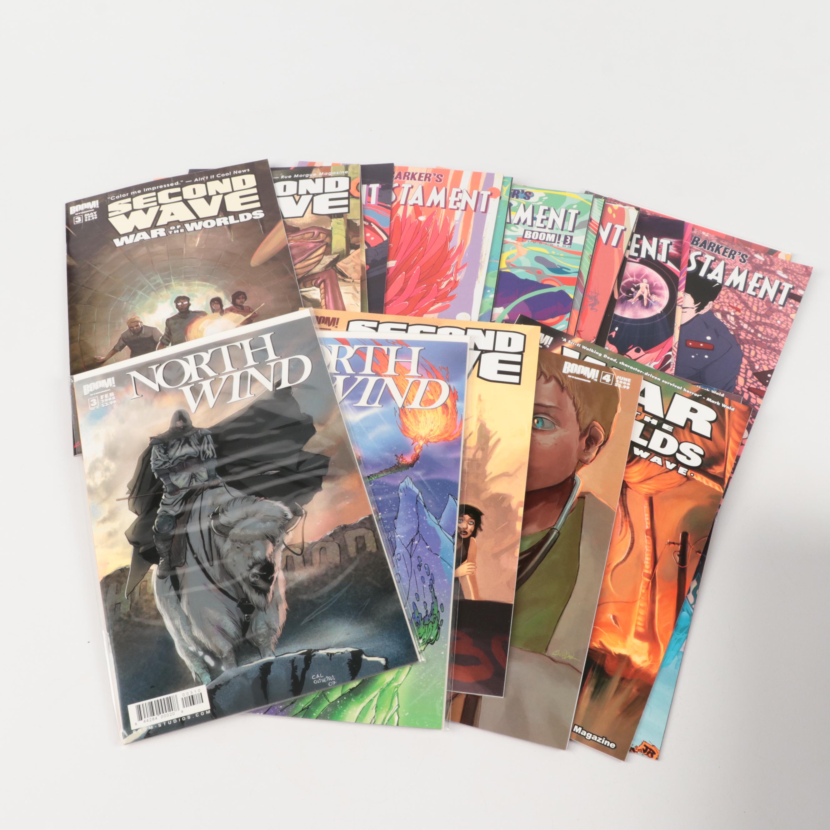 Steve Niles Signed "Giants Monster" with More Modern Age Comic Books