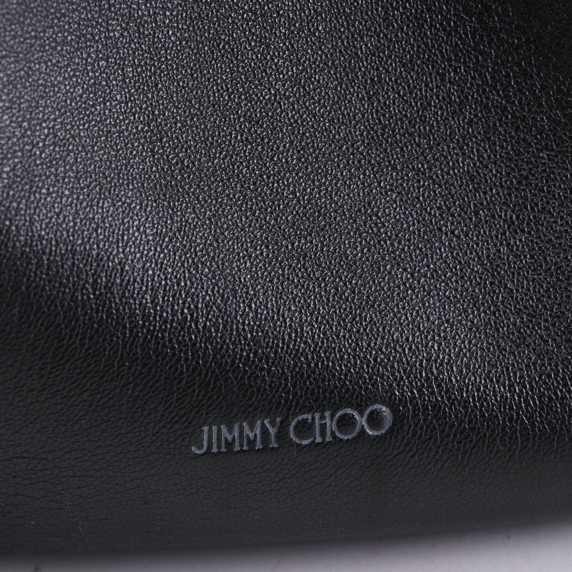 Jimmy Choo Tote Bag in Black Leather