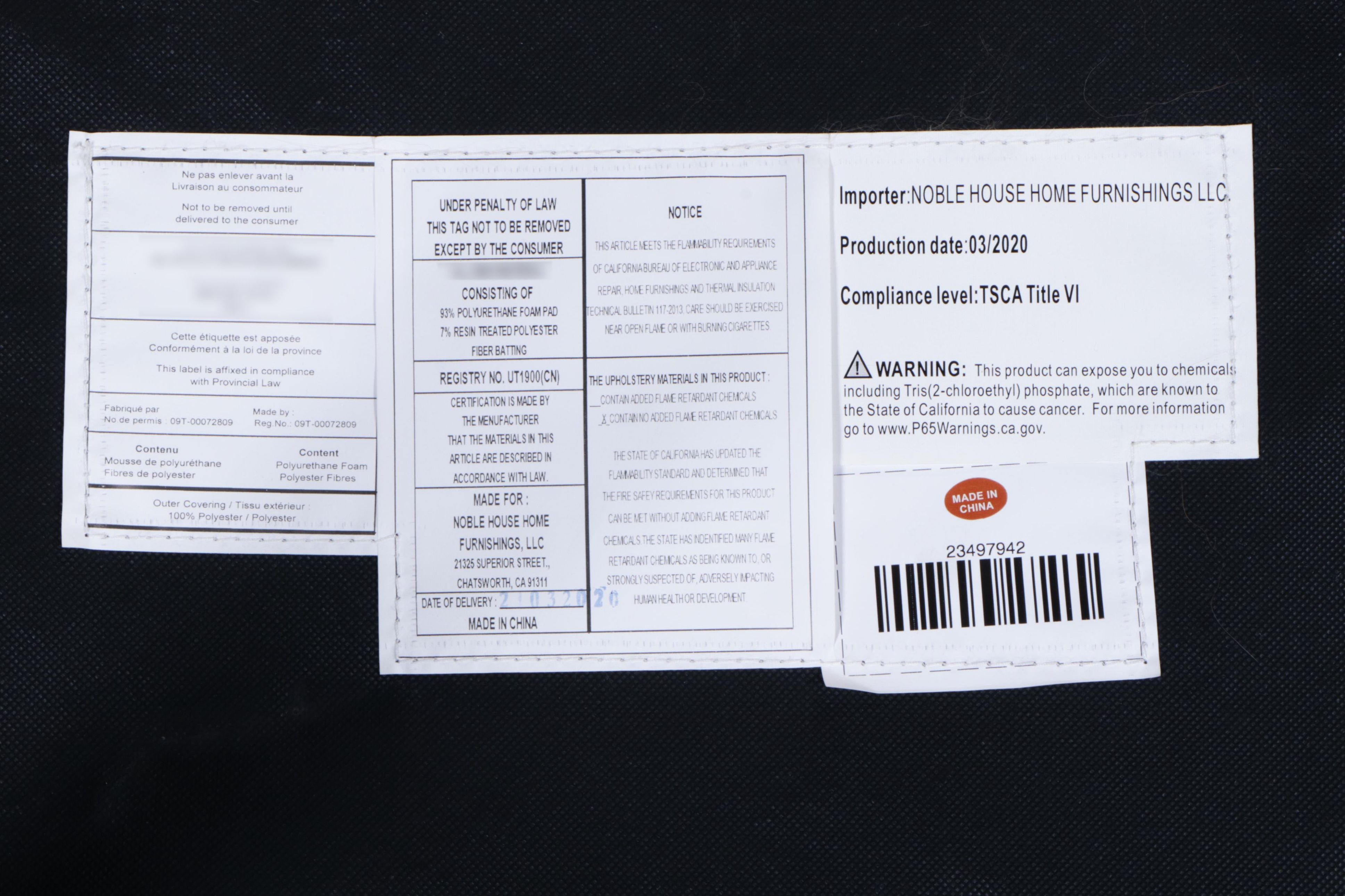 Modernist Style Metal and Glass Top Table with Noble House Dining Chairs