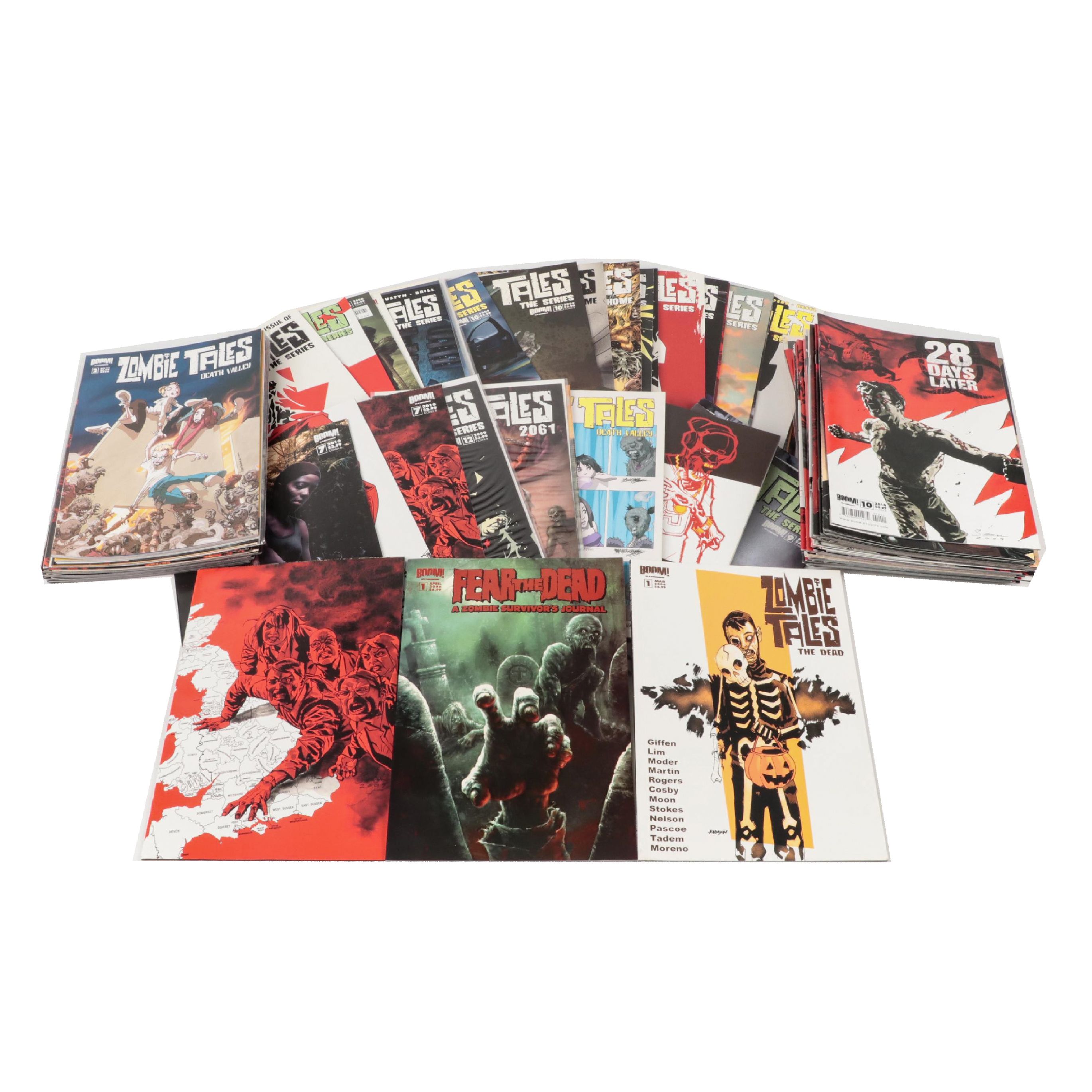 Modern Age "Zombie Tales: The Dead", "Fear the Dead", and More Comic Books