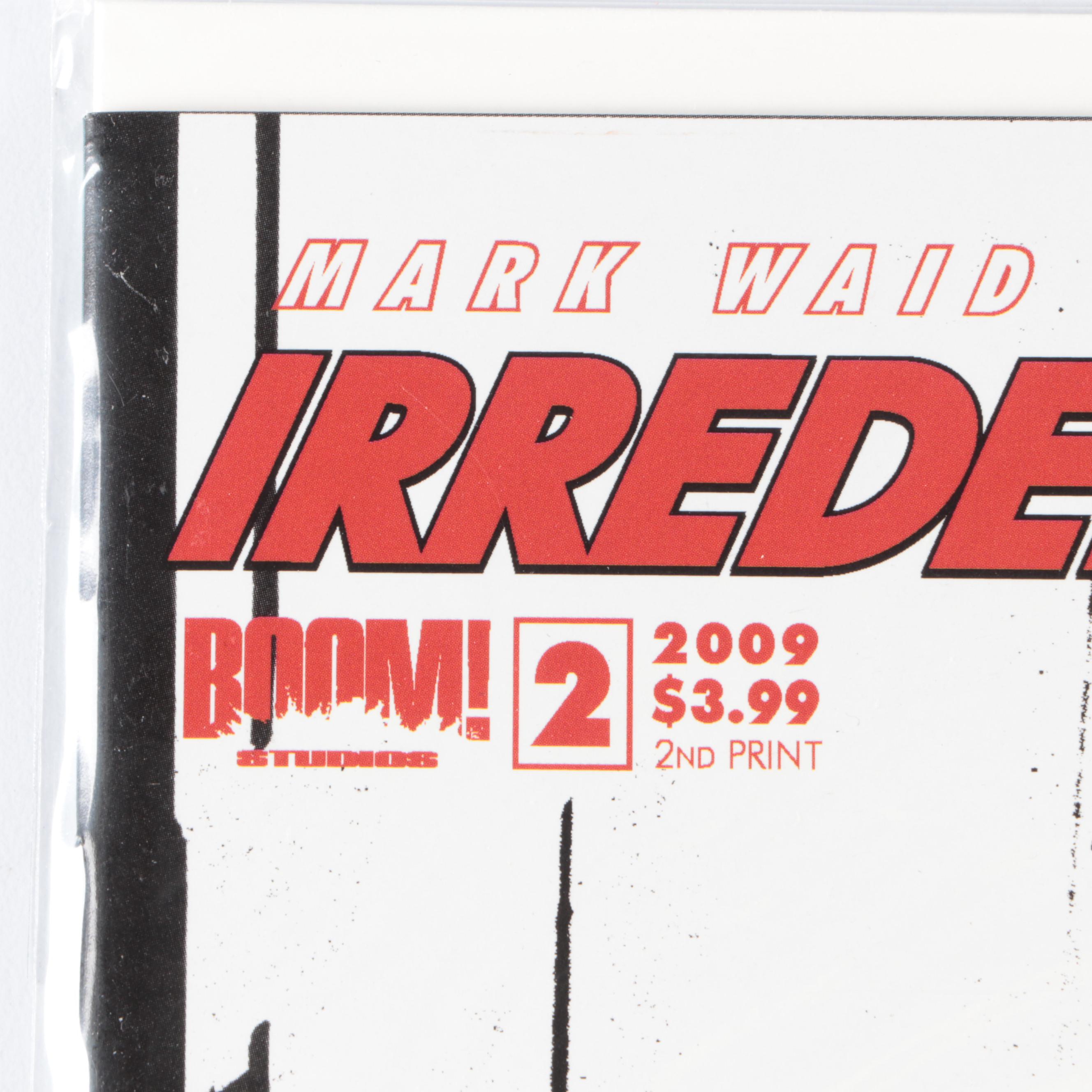 Modern Age "Irredeemable" and "Incorruptible" Boom! Studios Comic Books
