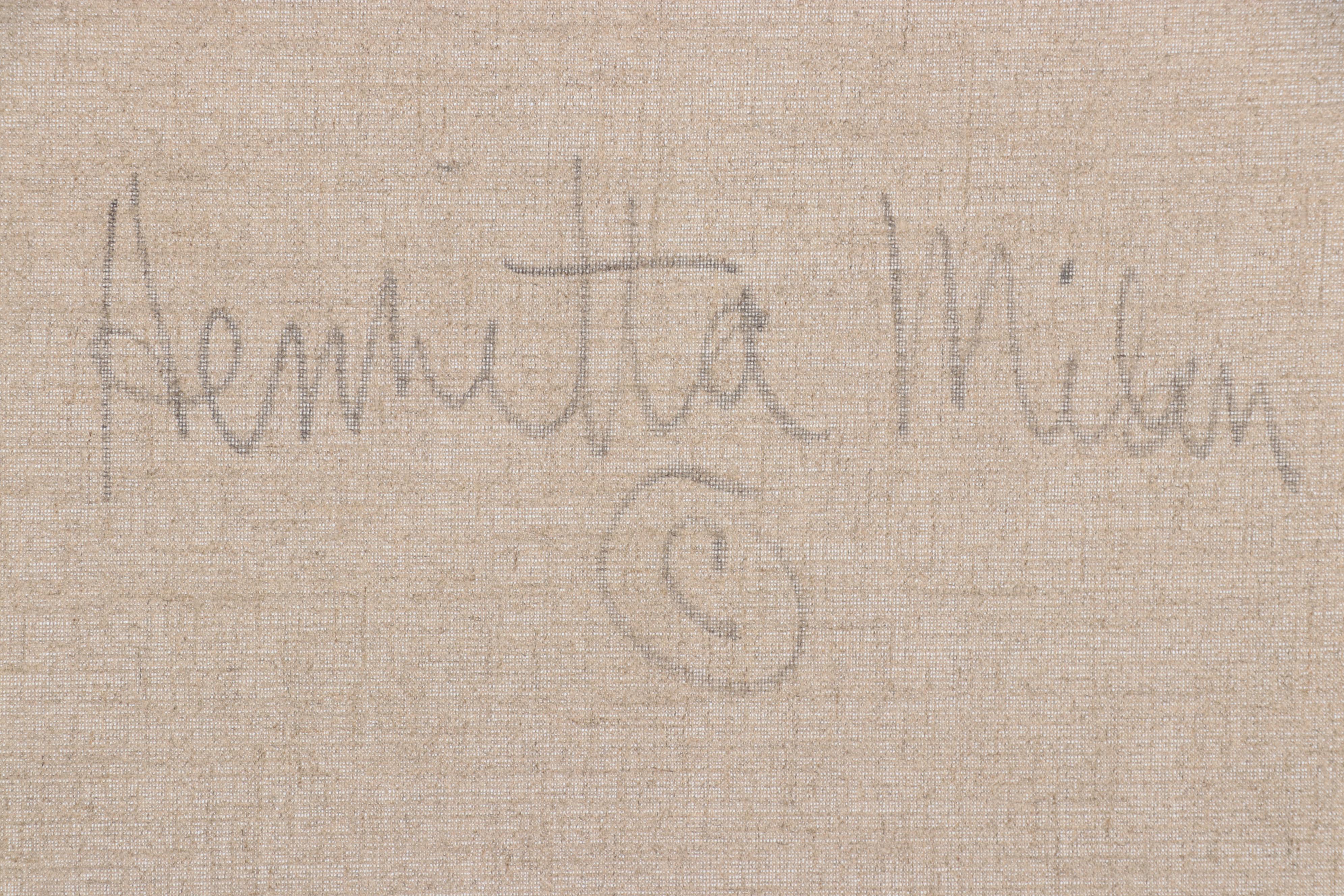 Henrietta Milan Impasto Oil Painting of "Elements of Contentment"