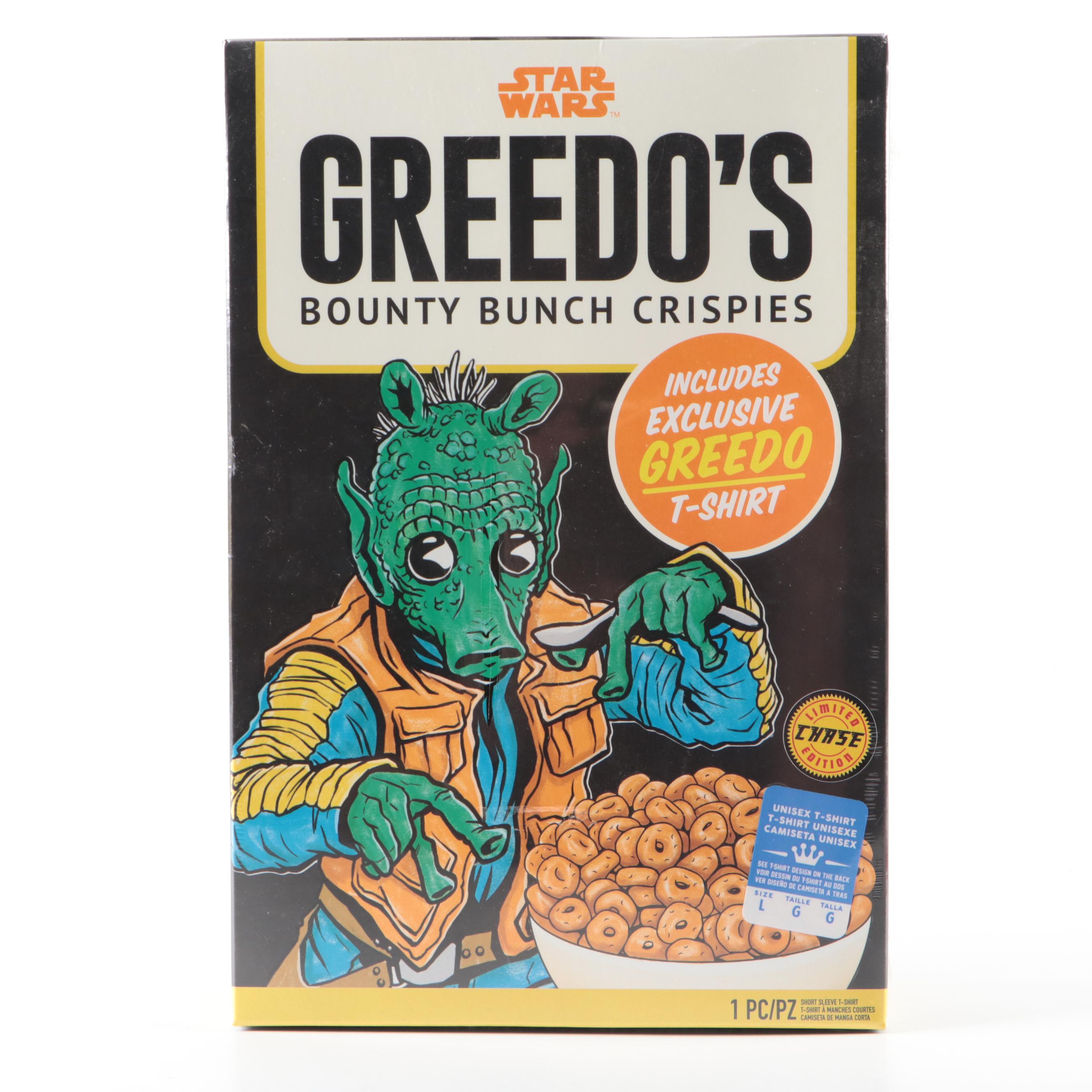 Sealed Star Wars Greedo's and Chewbacca Berries Funko T-Shirts