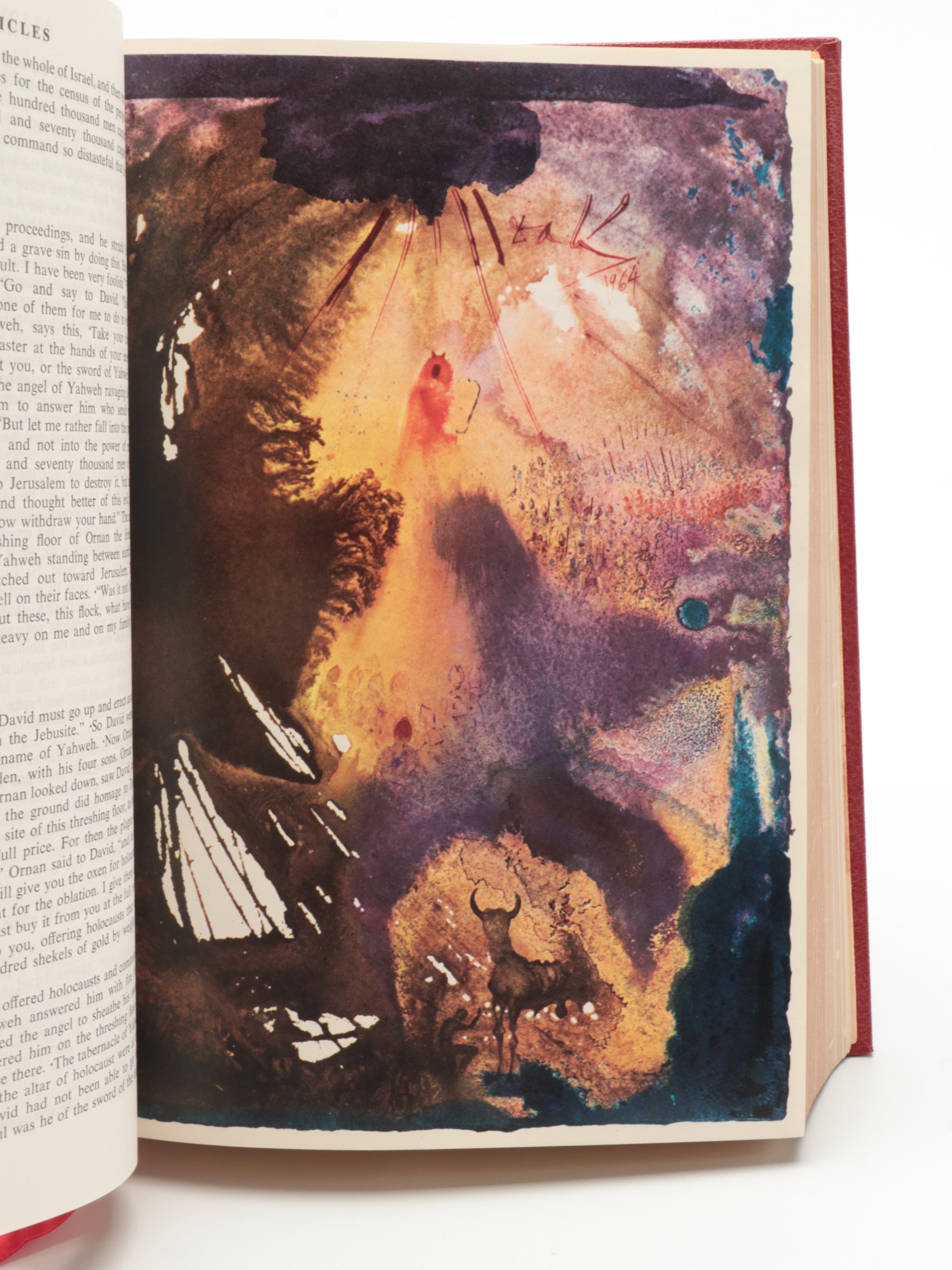 Salvador Dalí Illustrated Jerusalem Bible Edited by Alexander Jones, 1970