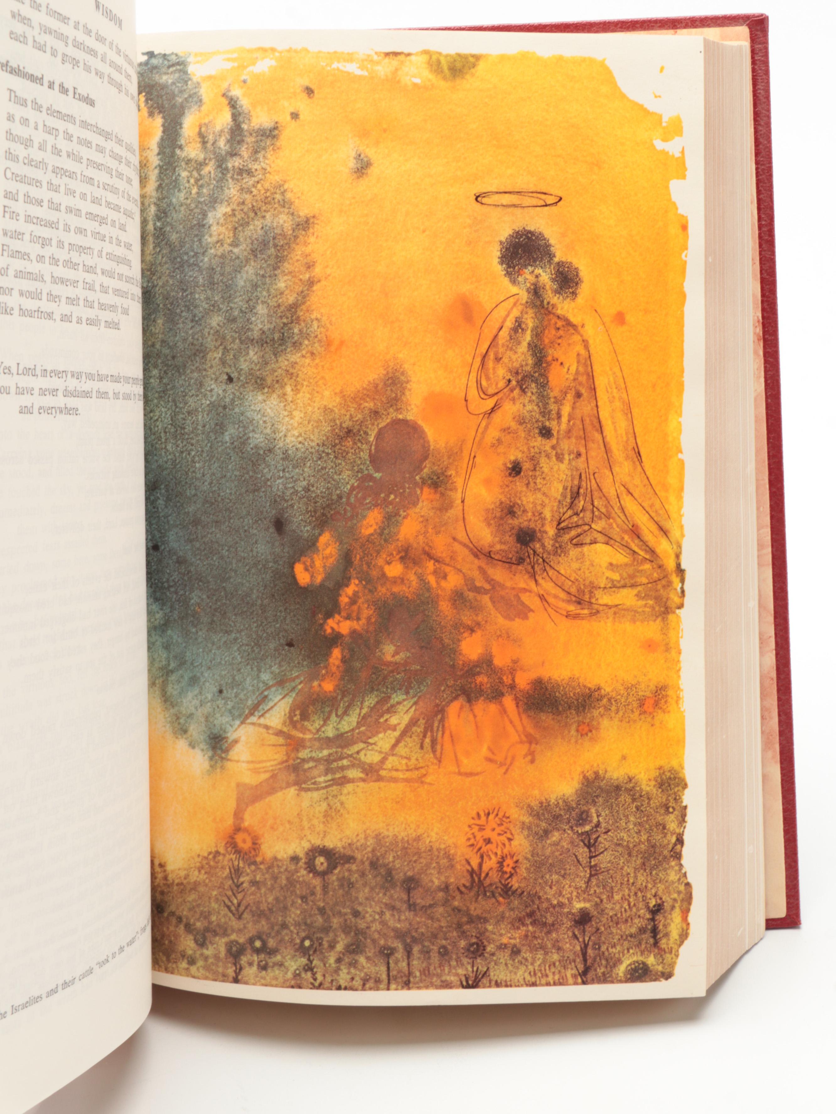 Salvador Dalí Illustrated Jerusalem Bible Edited by Alexander Jones, 1970