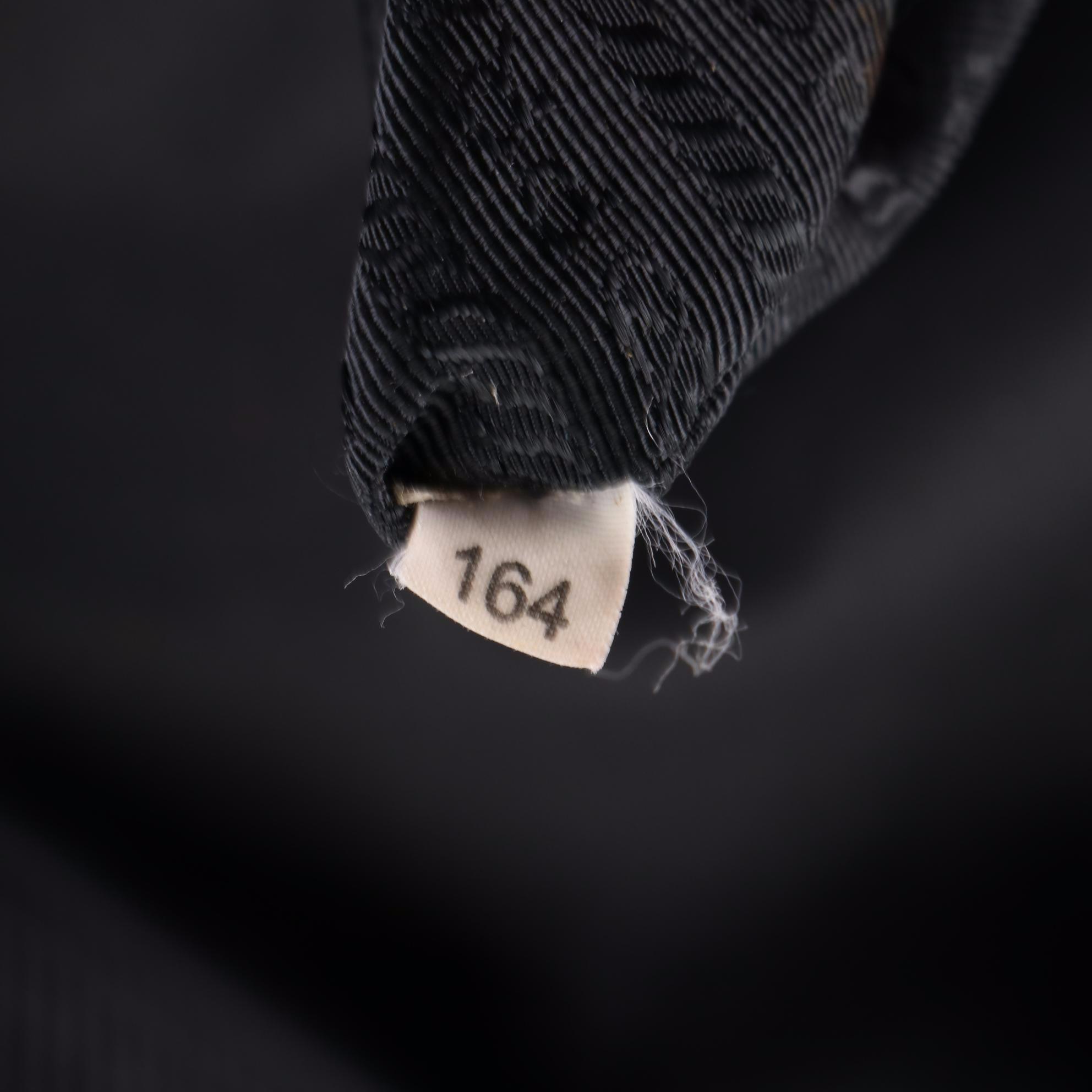 Prada Tessuto Flat Crossbody Bag in Black Nylon