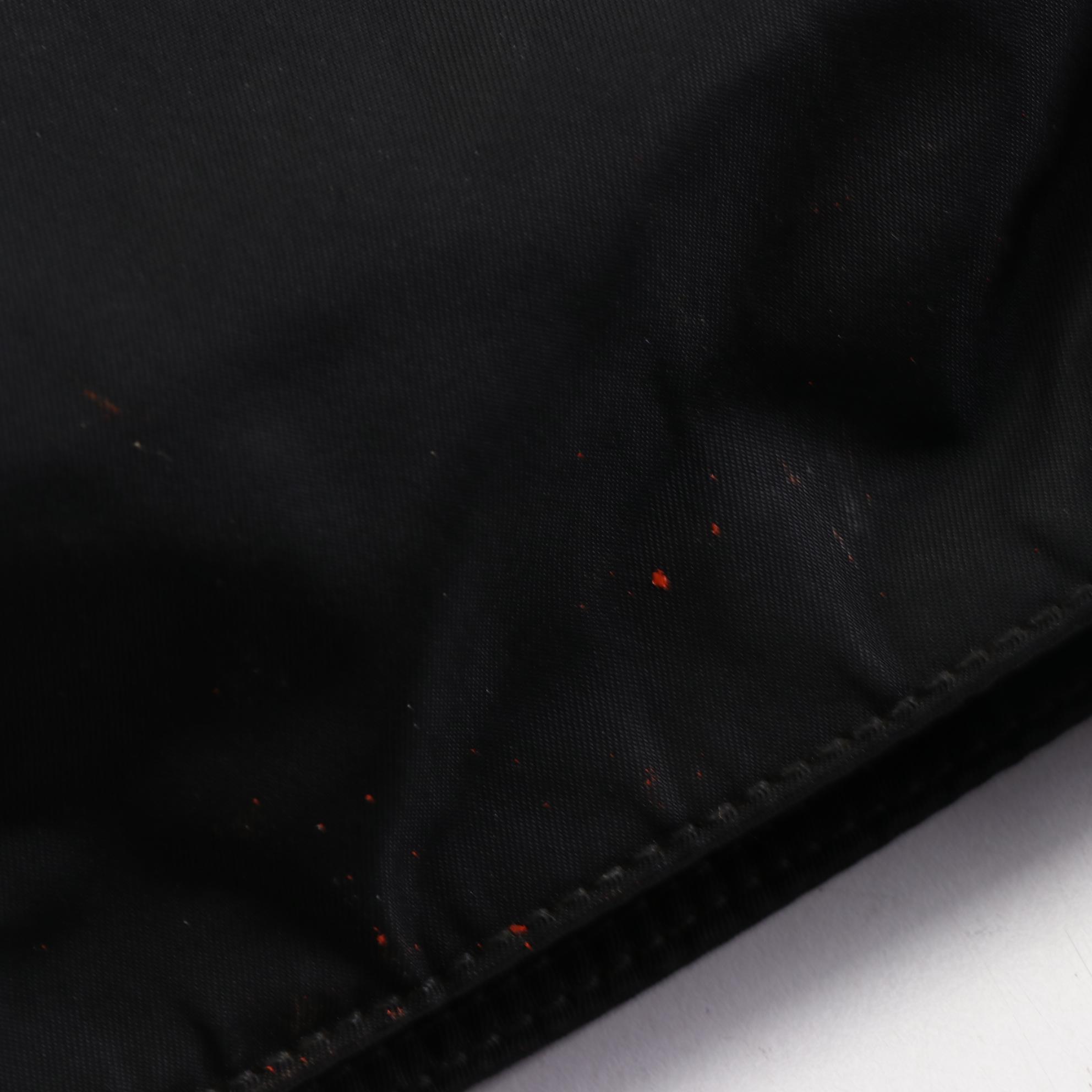 Prada Tessuto Flat Crossbody Bag in Black Nylon