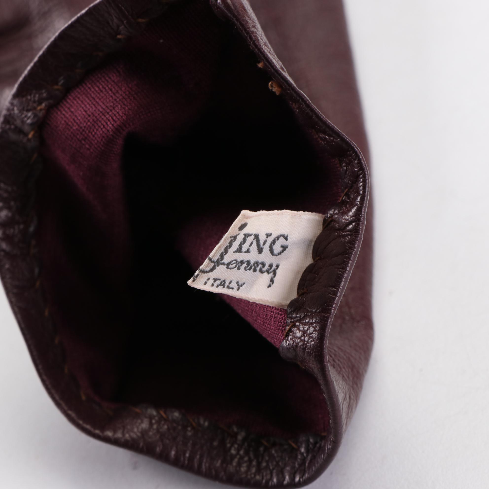 Men's and Women's Leather Gloves Including Halston, Mark Cross, and More