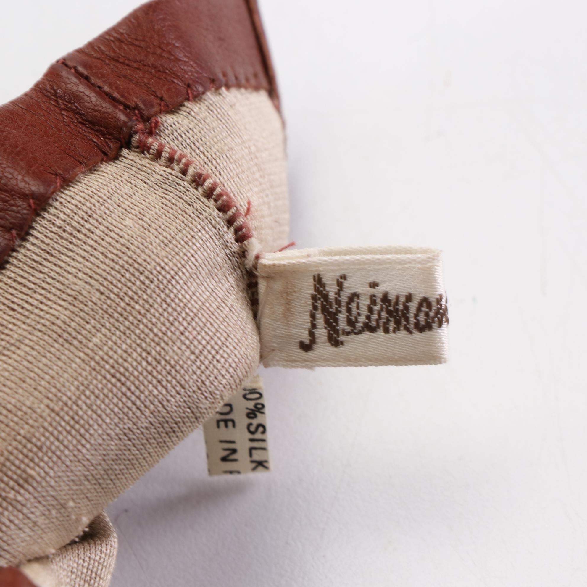 Men's and Women's Leather Gloves Including Halston, Mark Cross, and More